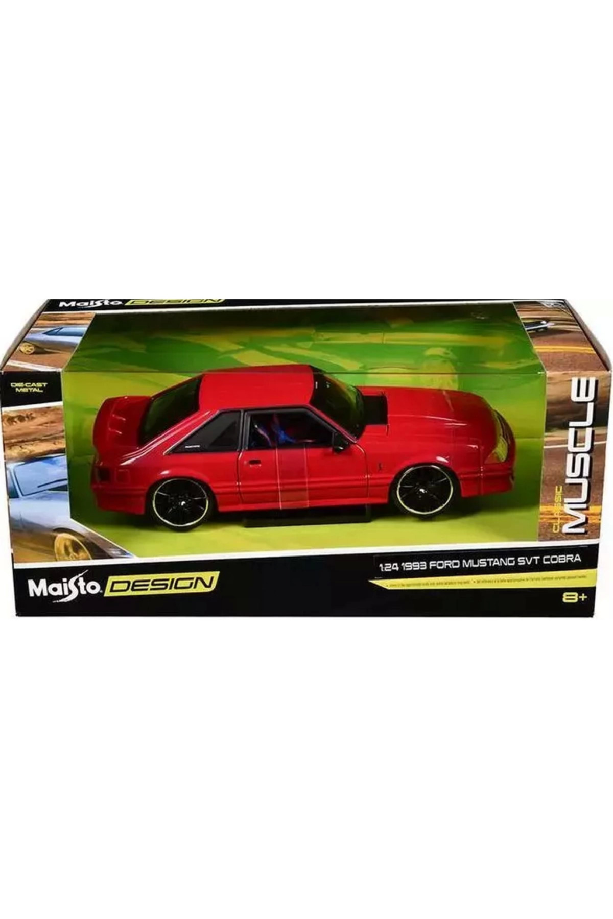 نیسیورلد فود ۱/۲۴ فورد موستانگ SVT کبرا ۱۹۹۳ ۳۲۵۴۹