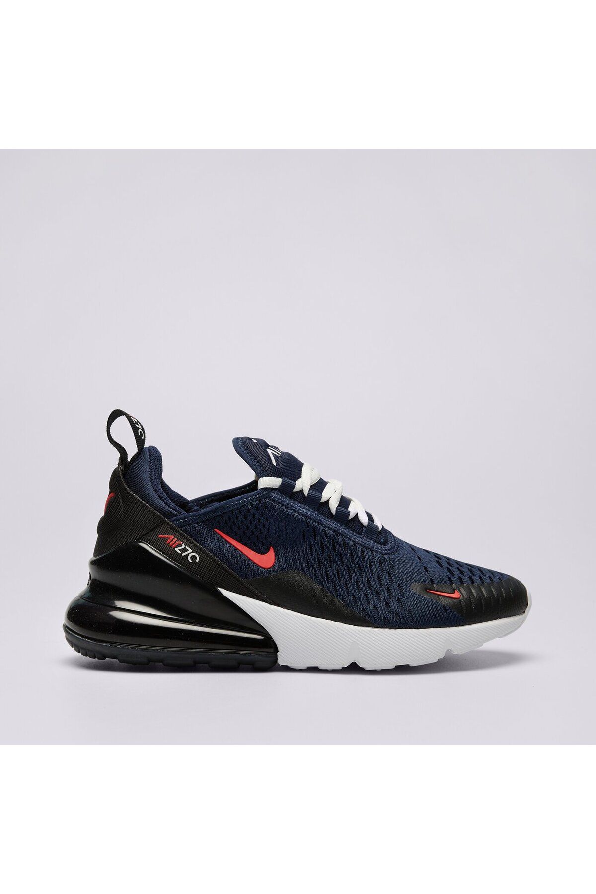 Nike-Air 270 Midnight Navy - Picante Red Sneaker 2