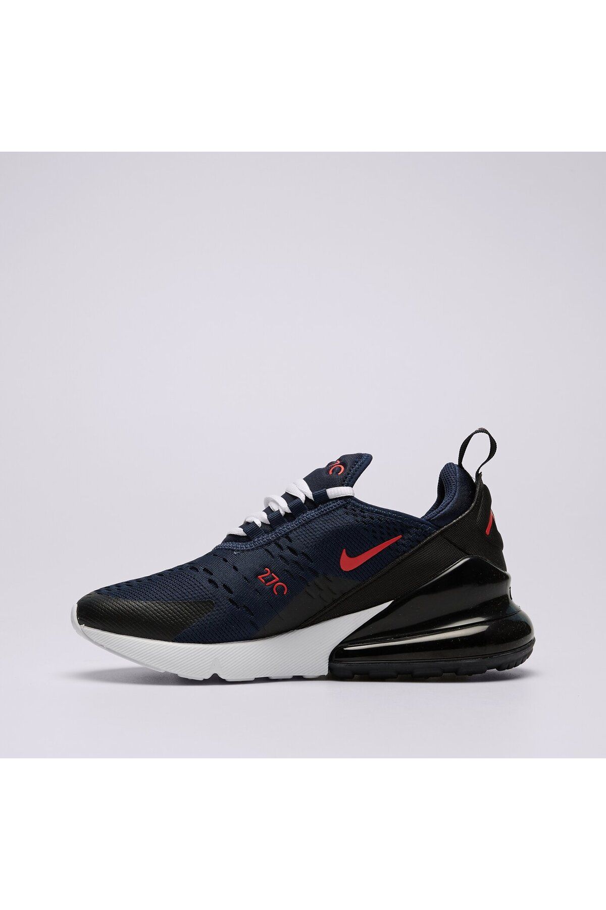 Nike-Air 270 Midnight Navy - Picante Red Sneaker 4