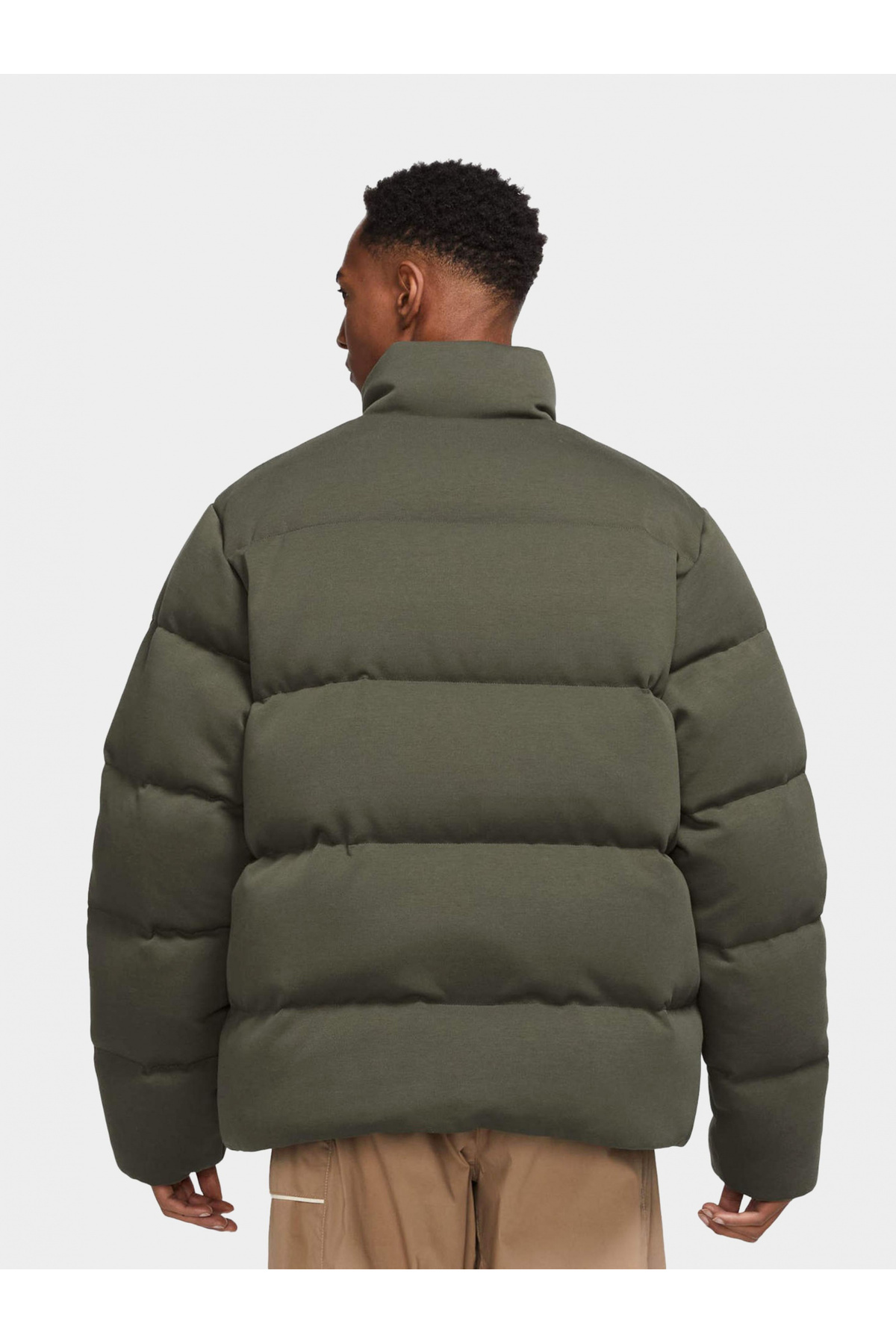 Nike-Sportswear Men's Puffer Jacket Khaki Coat 2