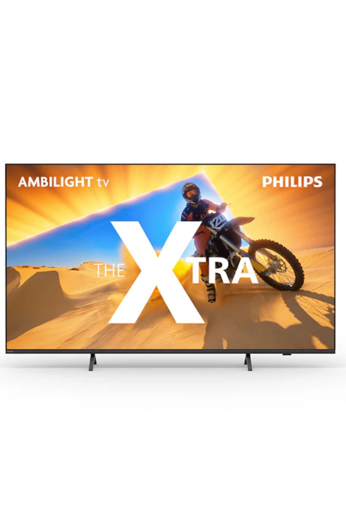 Philips The Xtra 55" 4k Ultra Hd Smart Ambilight Qd Mini Led Tv Duvar Askı Aparatı Hediye