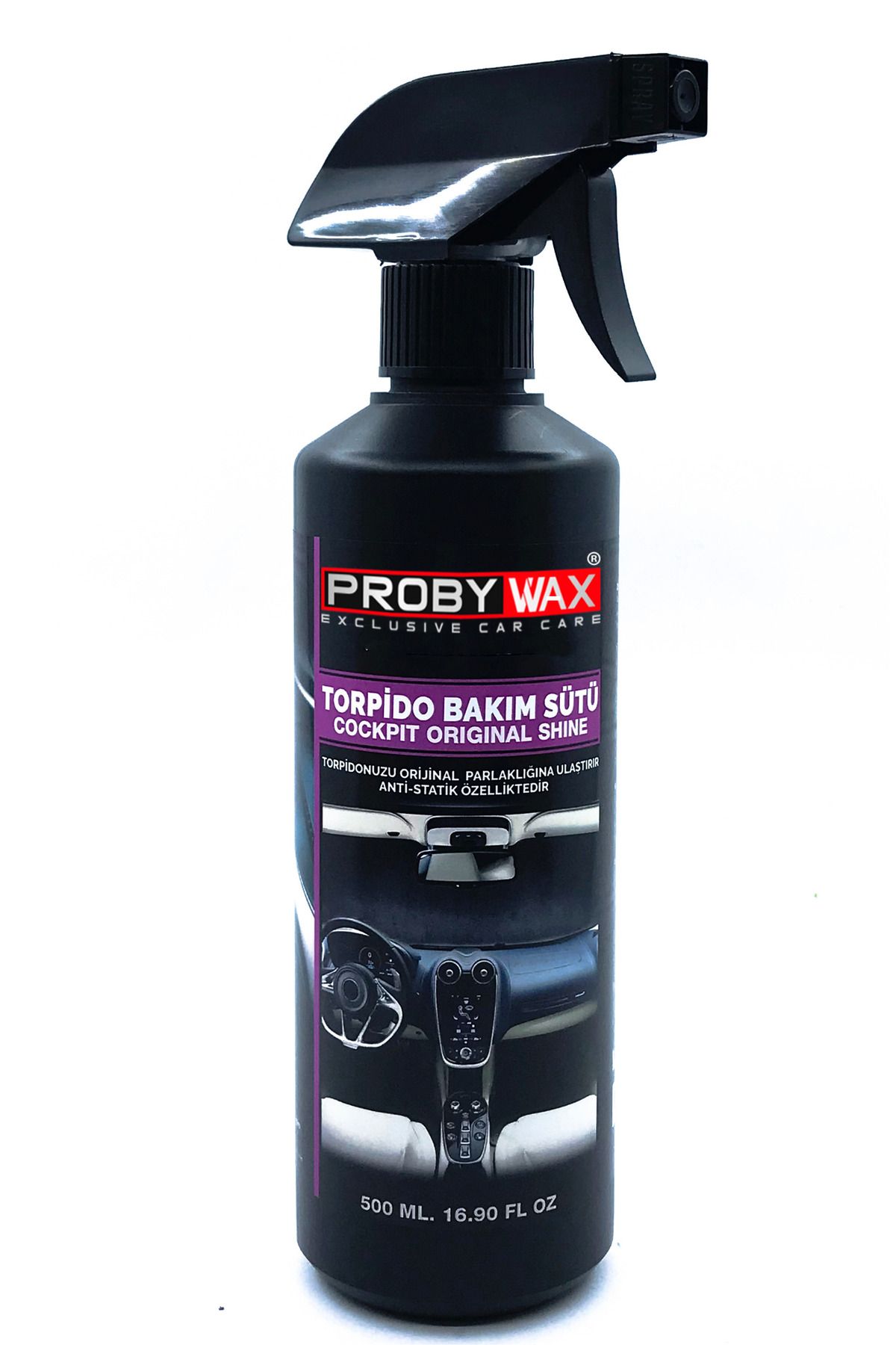 PROBYWAX EXCLUSIVE CAR CARE Torpido Bakım Sütü 500 ml