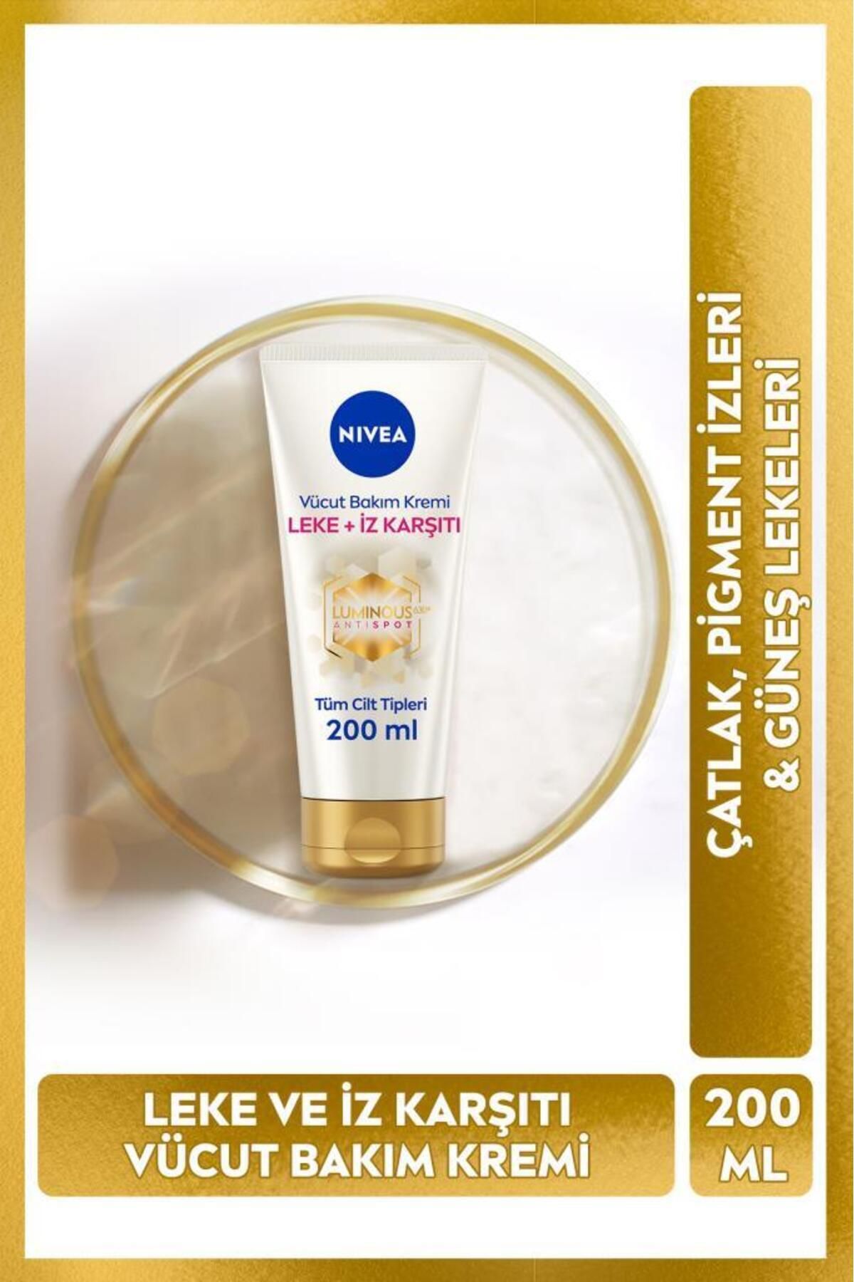 NIVEA Çatlak Ve , Ve İz Karşıtı, Uzun Süre Nemlendirici Vücut Bakım Kremi 200ml Passi.4807