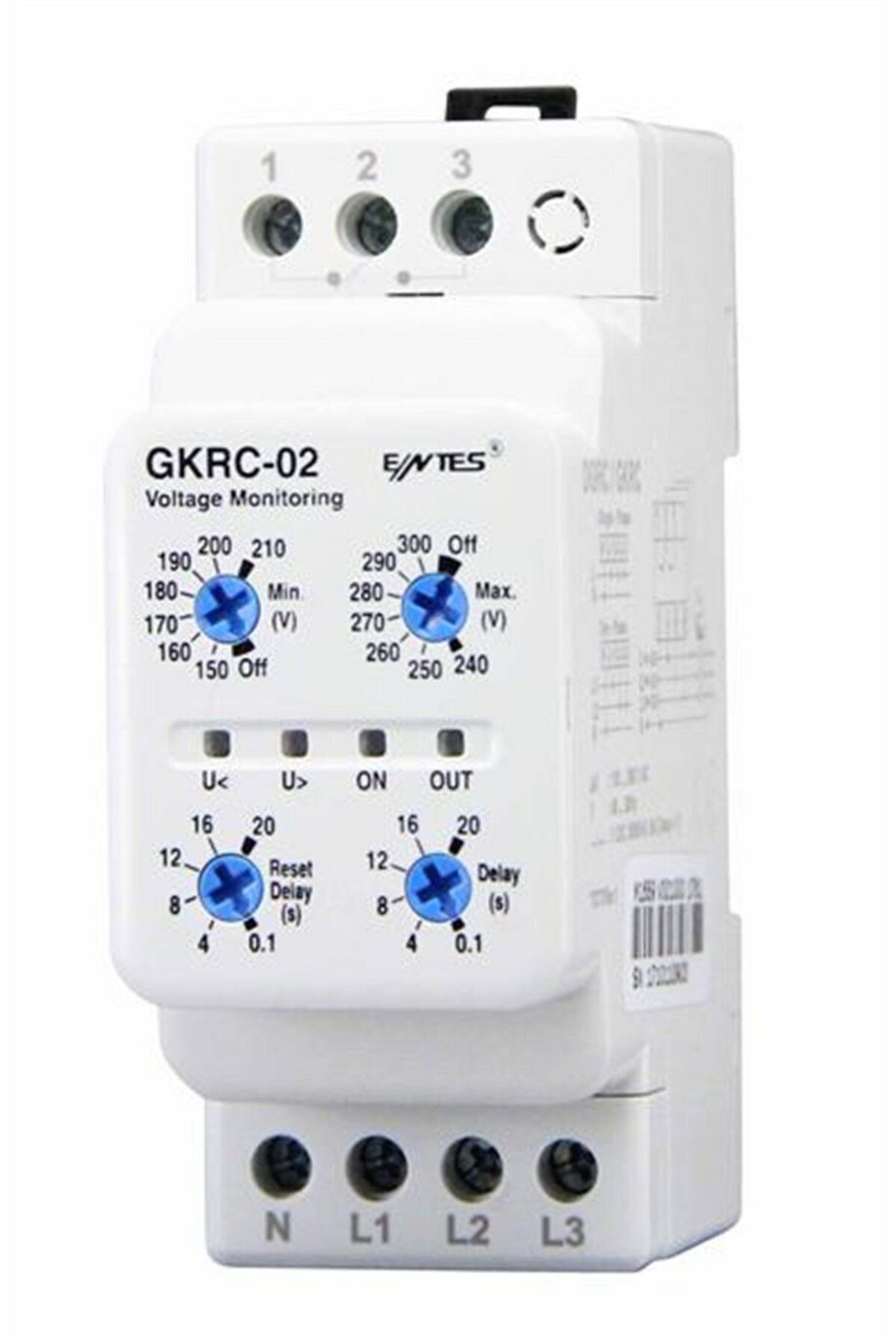 ENTES-Over and under Voltage Relay 1