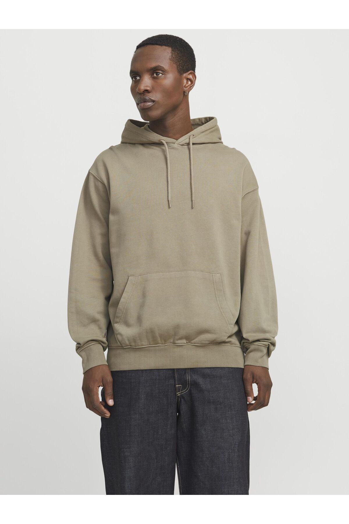 سویشرت کلاه‌دار، سویشرت کلاه‌دار تک رنگ جک اند جونز پلیور Jack & Jones