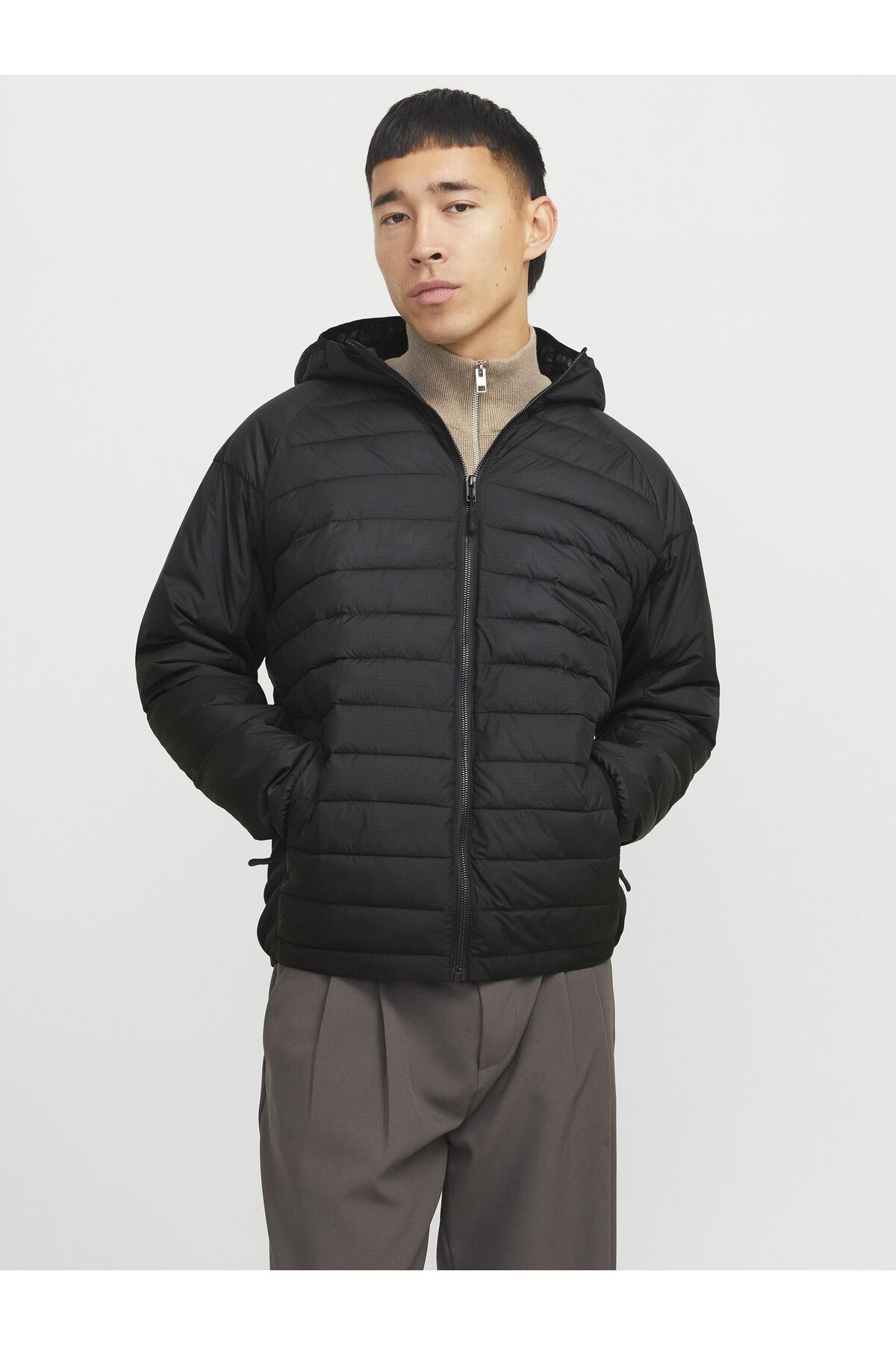کت مردانه راسته آستین بلند | جک اند جونز Jack & Jones 12268511 - تصویر 3