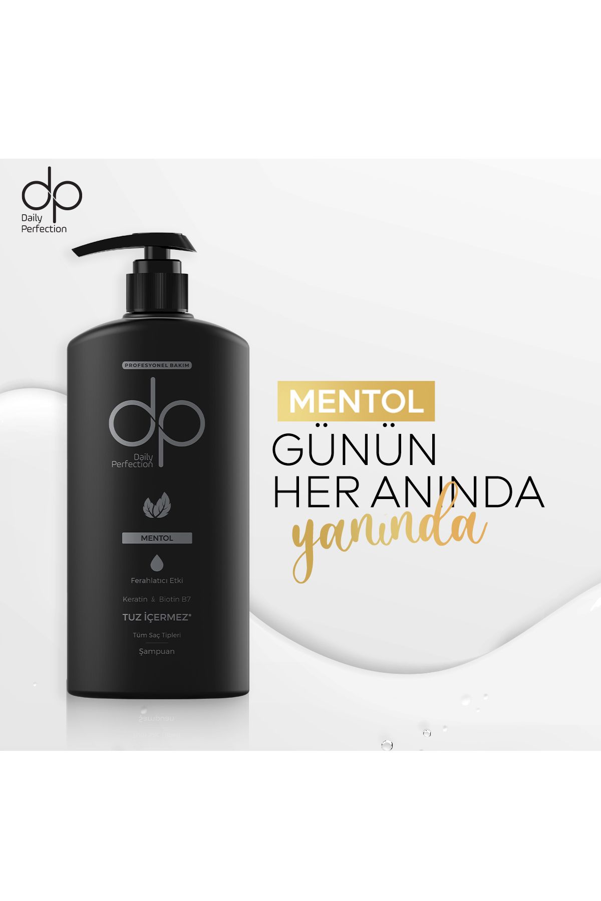 DP-Menthol Refreshing Shampoo - 500 ml 3