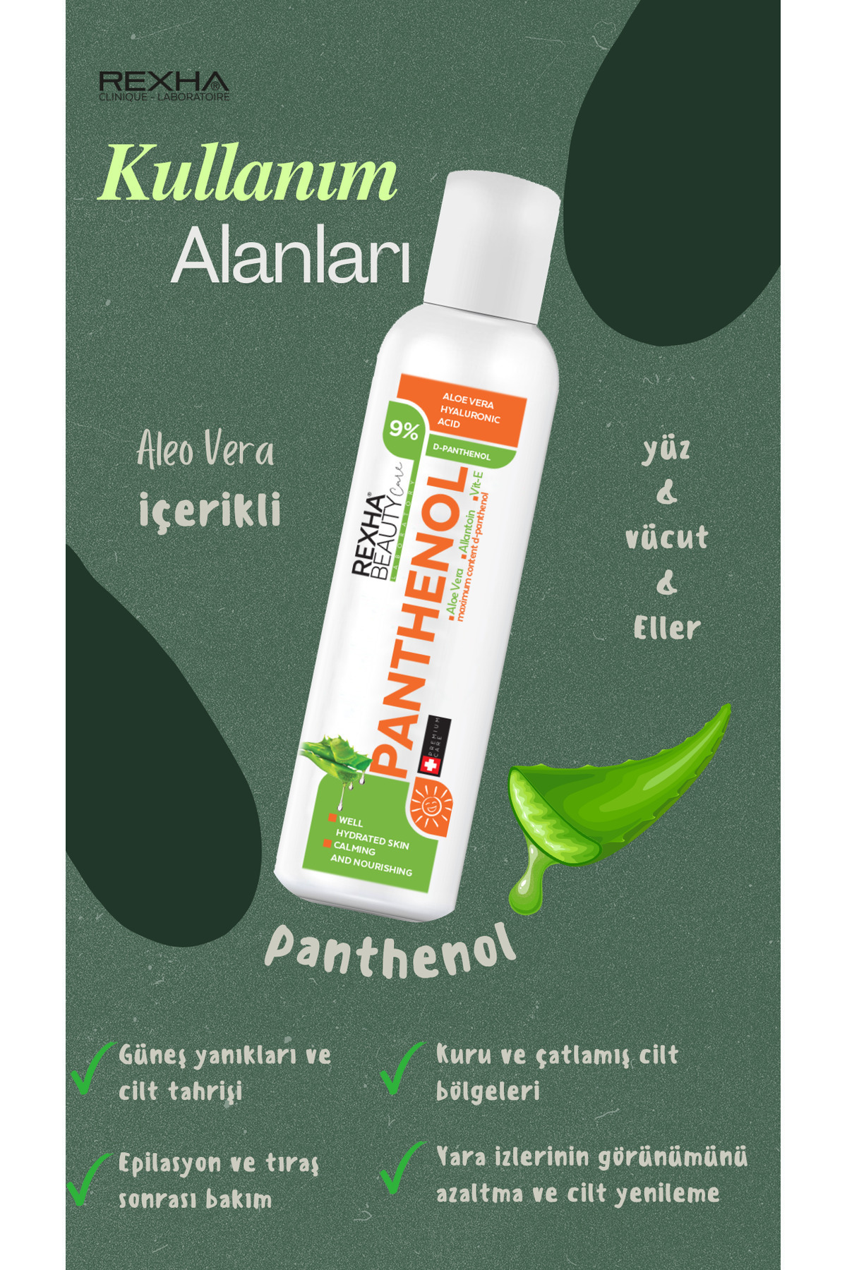 Sprey Bazlı Nemlendirici Ve Onarıcı Cilt Bakımı Içerikli Nemlendirici Sprey -150 ml — RXH06 — تصویر 5 از 9