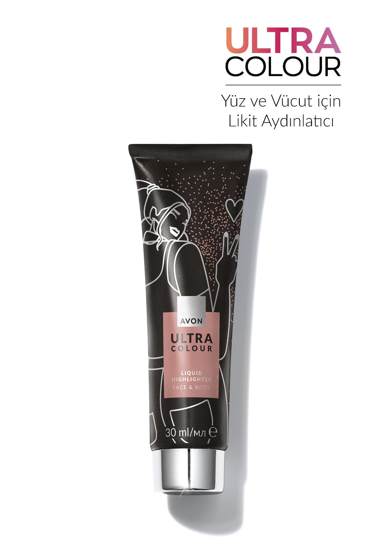 AVON Ultra Colur Yüz ve Vücut Likit Aydınlatıcı Rose Quartz