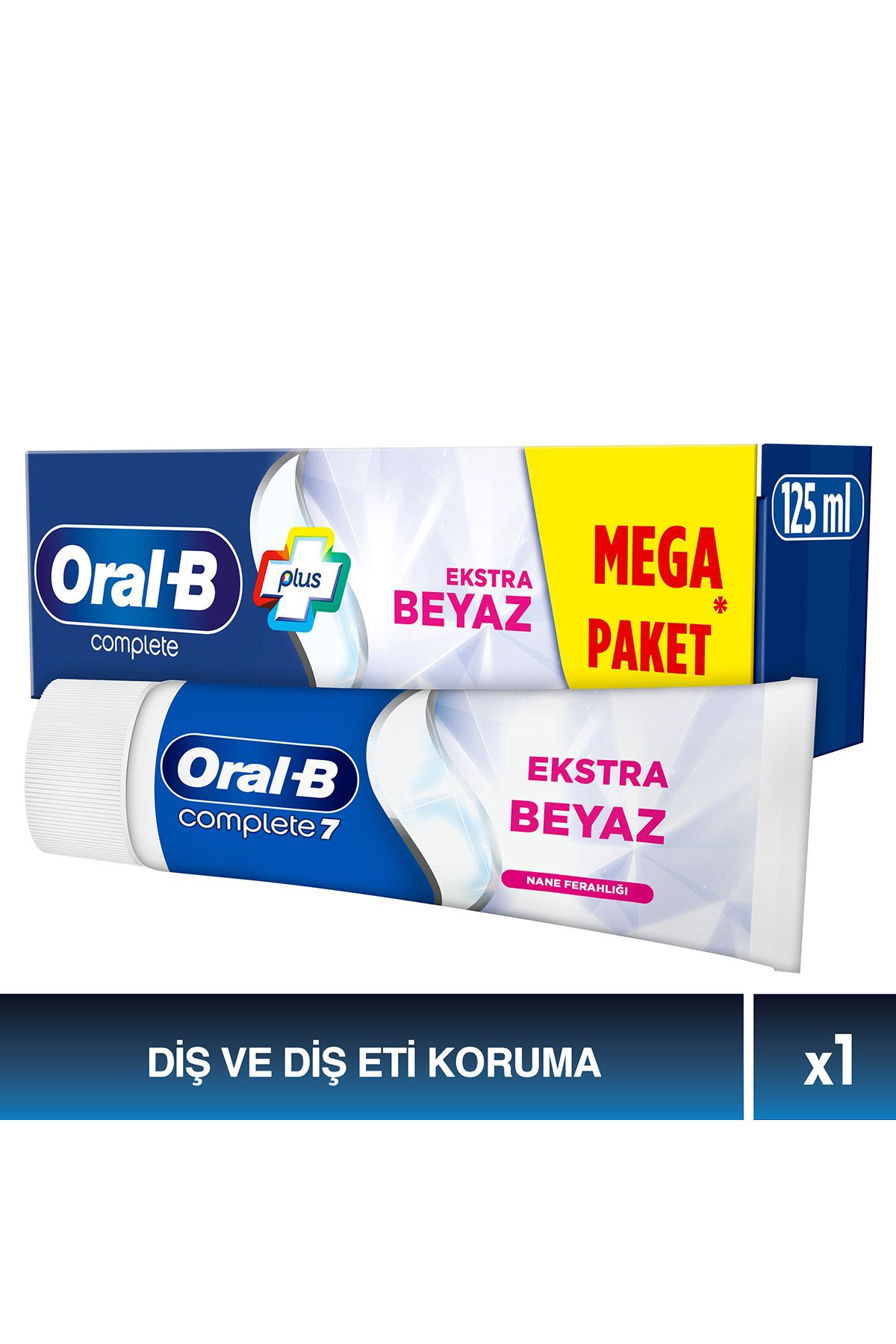 خمیر دندان Oral-B Complete 7 Extra White 125 میلی لیتر