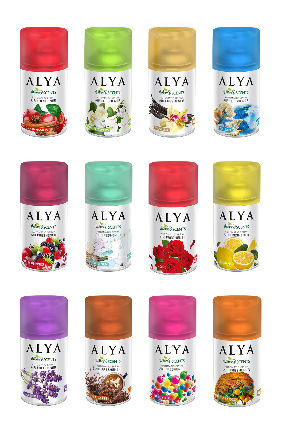 ALYA Nature's Scents Oda Kokusu Yedek Makine Spreyi 250 ml 12 AL 10 ÖDE