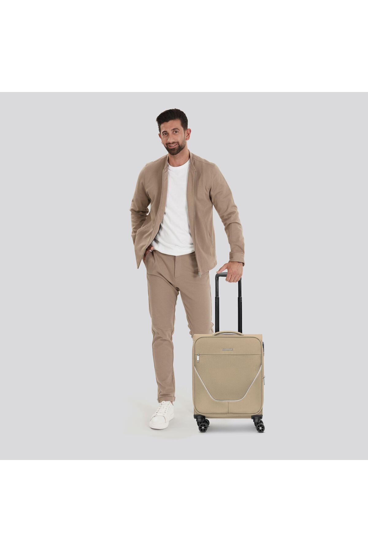 Stratic-taska 4-Rollen Kabinentrolley S 55 cm mit Dehnfalte 7
