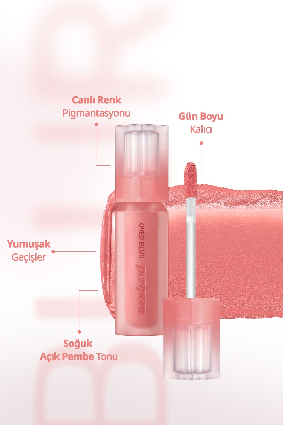 PERIPERA-Peripera over Blur Tint - Tint That Provides Smooth Mat for All Day (002 Cool Starter) 2