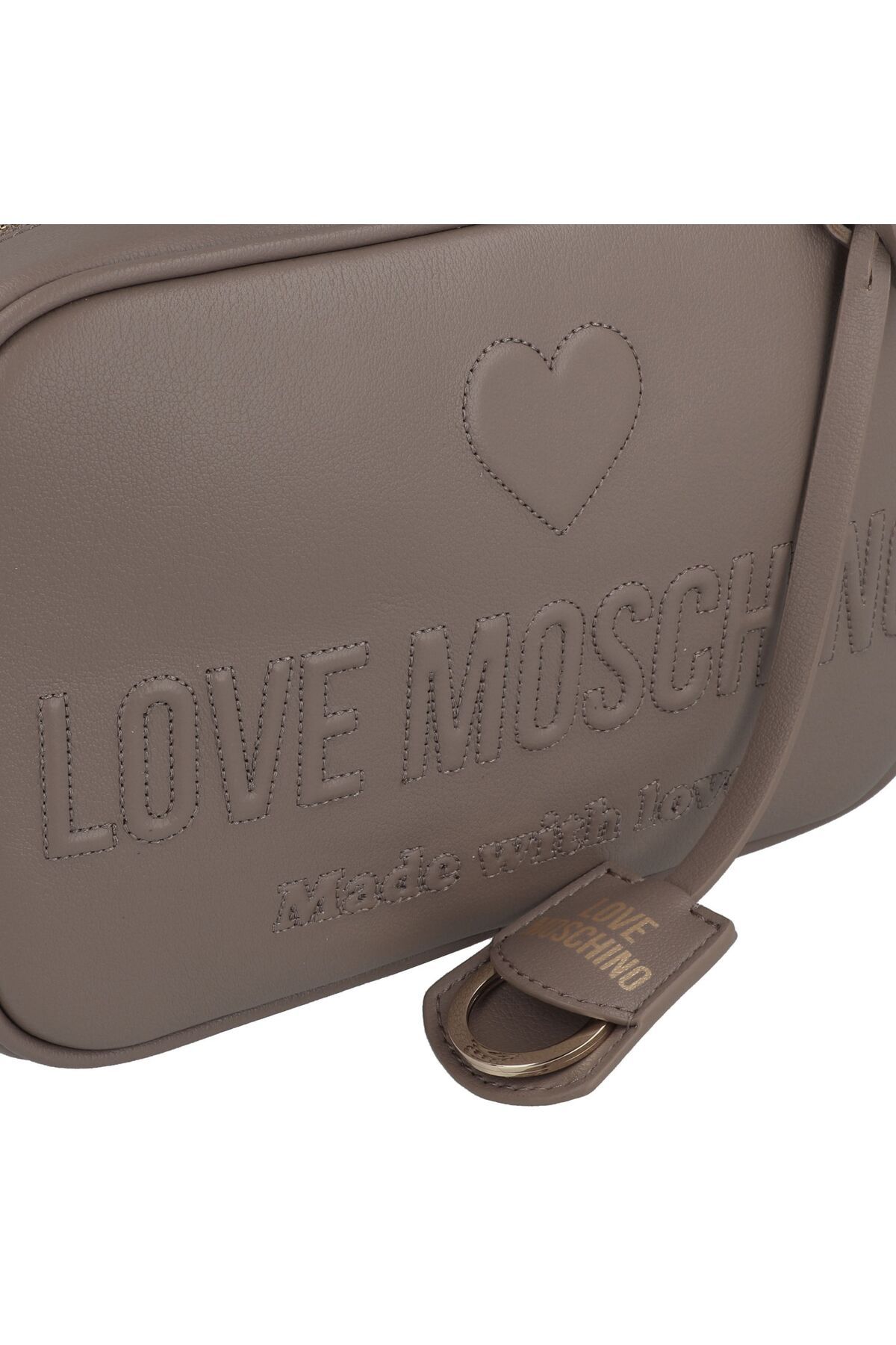 Love Moschino-Love Embobossed Schultertasche 23 cm 4