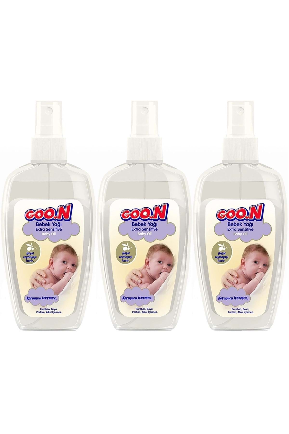 Goo.n Goon Bebek Yağı 200ML Ekstra Sensitive/Hassas (3 Lü Set)