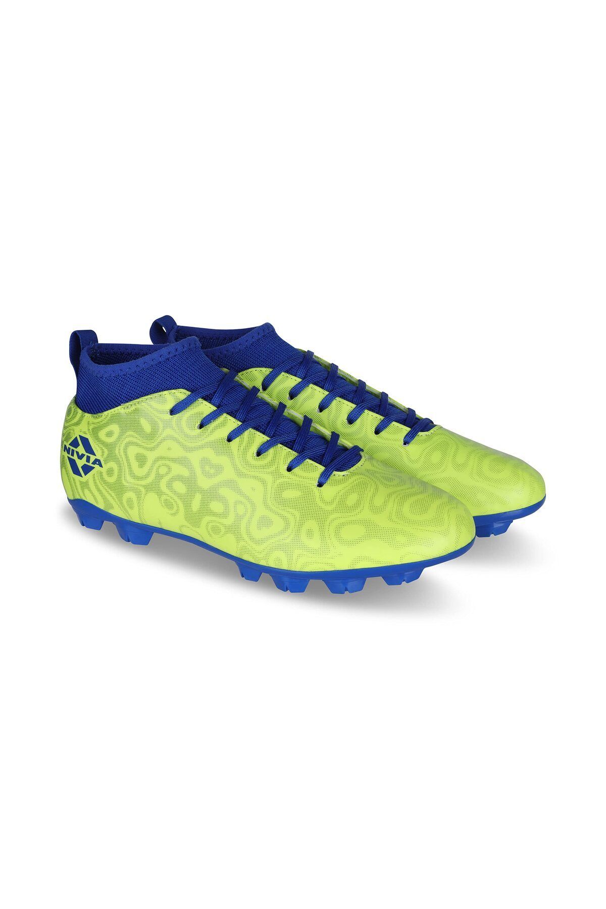 Nivia-Pro Carbonite 5.0 Football Shoes | Sulphur Green | Uk 10 | Sports And Athletic Footwear 8