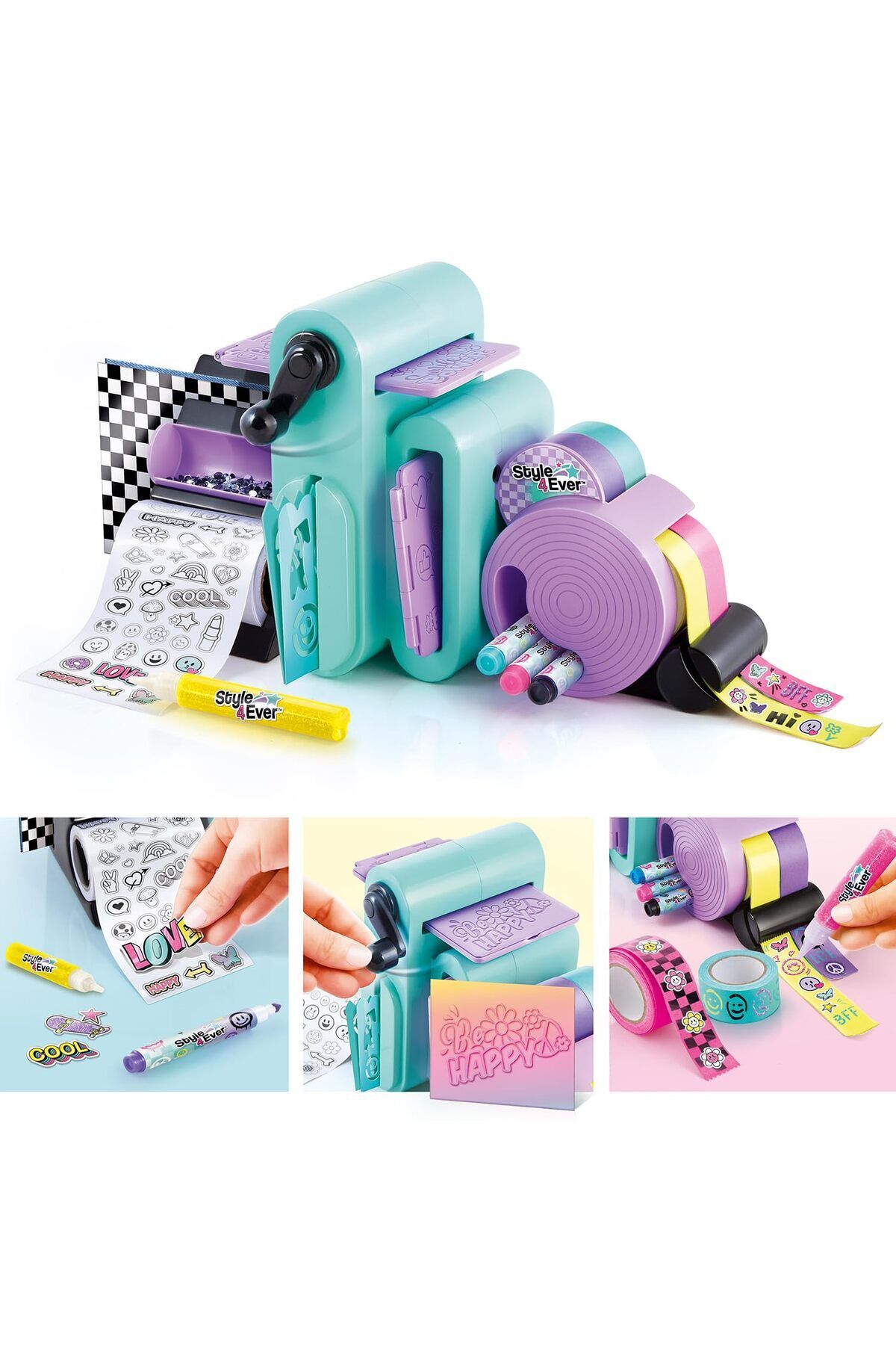 Canal Toys-Style 4 Ever Scrapbooking 3 In 1 Station | Customise Your Notebook | Diy Station | Age 6 2