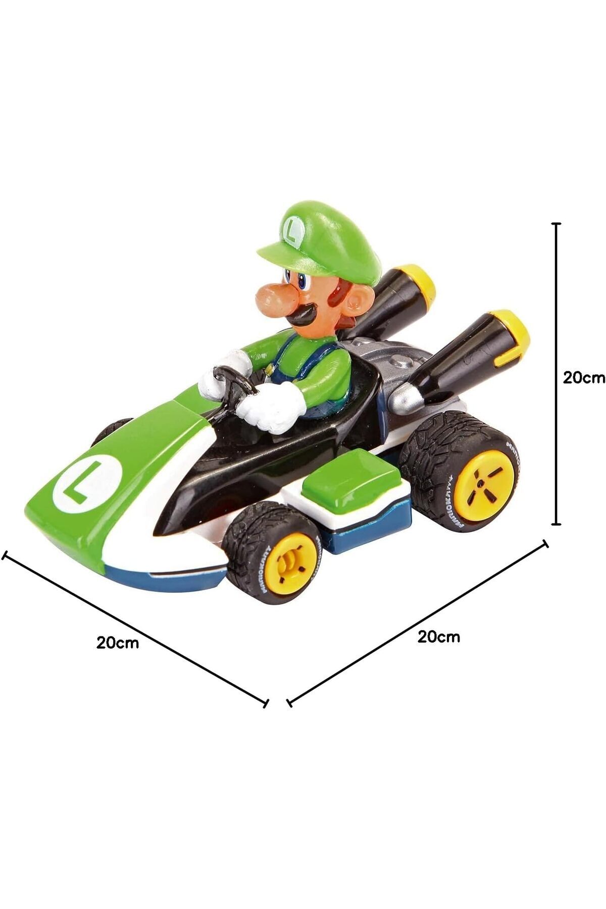 بسته سهتایی پل ن اسپید ماریو کارت | ماشینهای کنترلی | مجموعه مسابقه سرگرمکننده | مسابقه