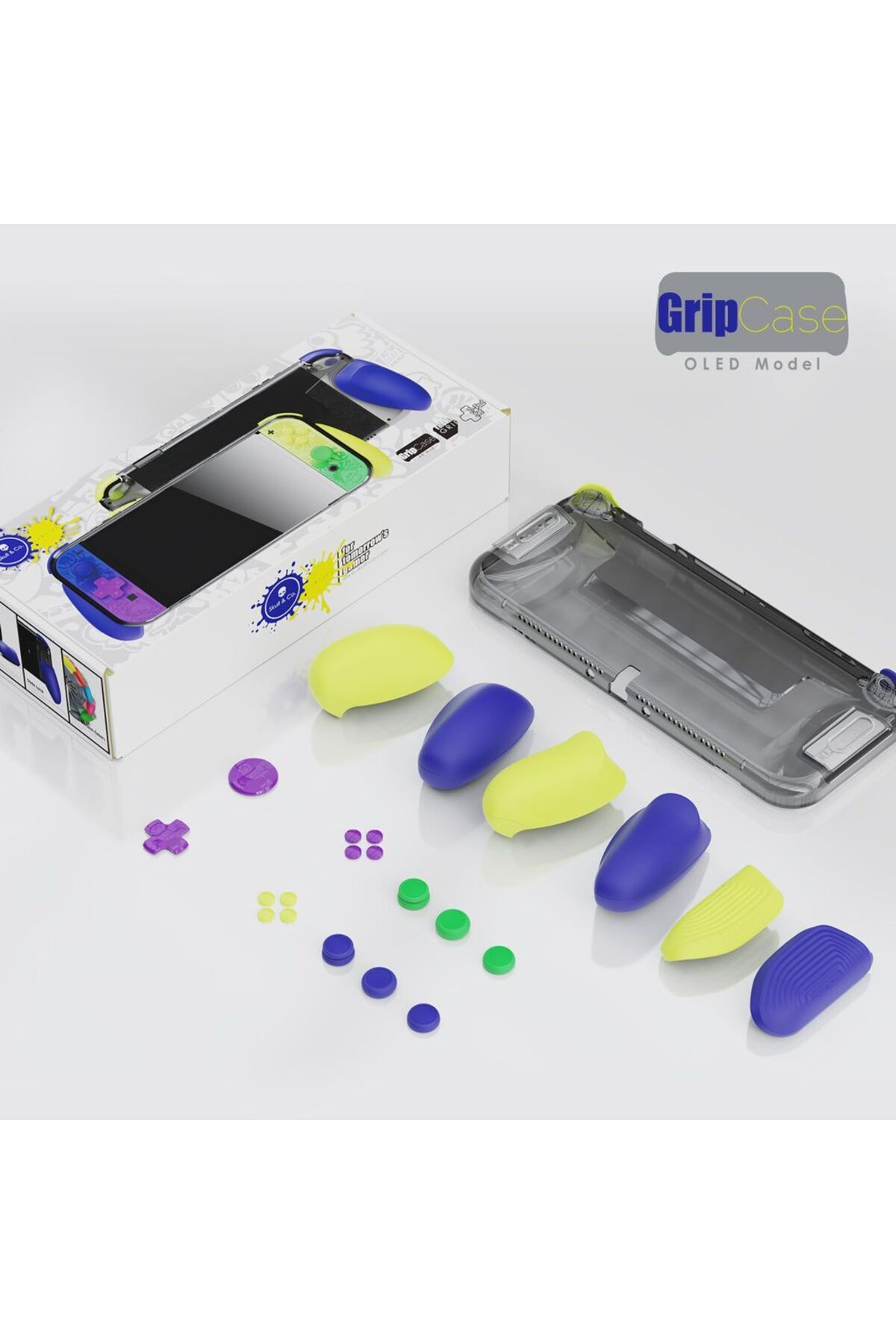 Skull & Co.-Nintendo Switch OLED GripCase Splatoon 3 3