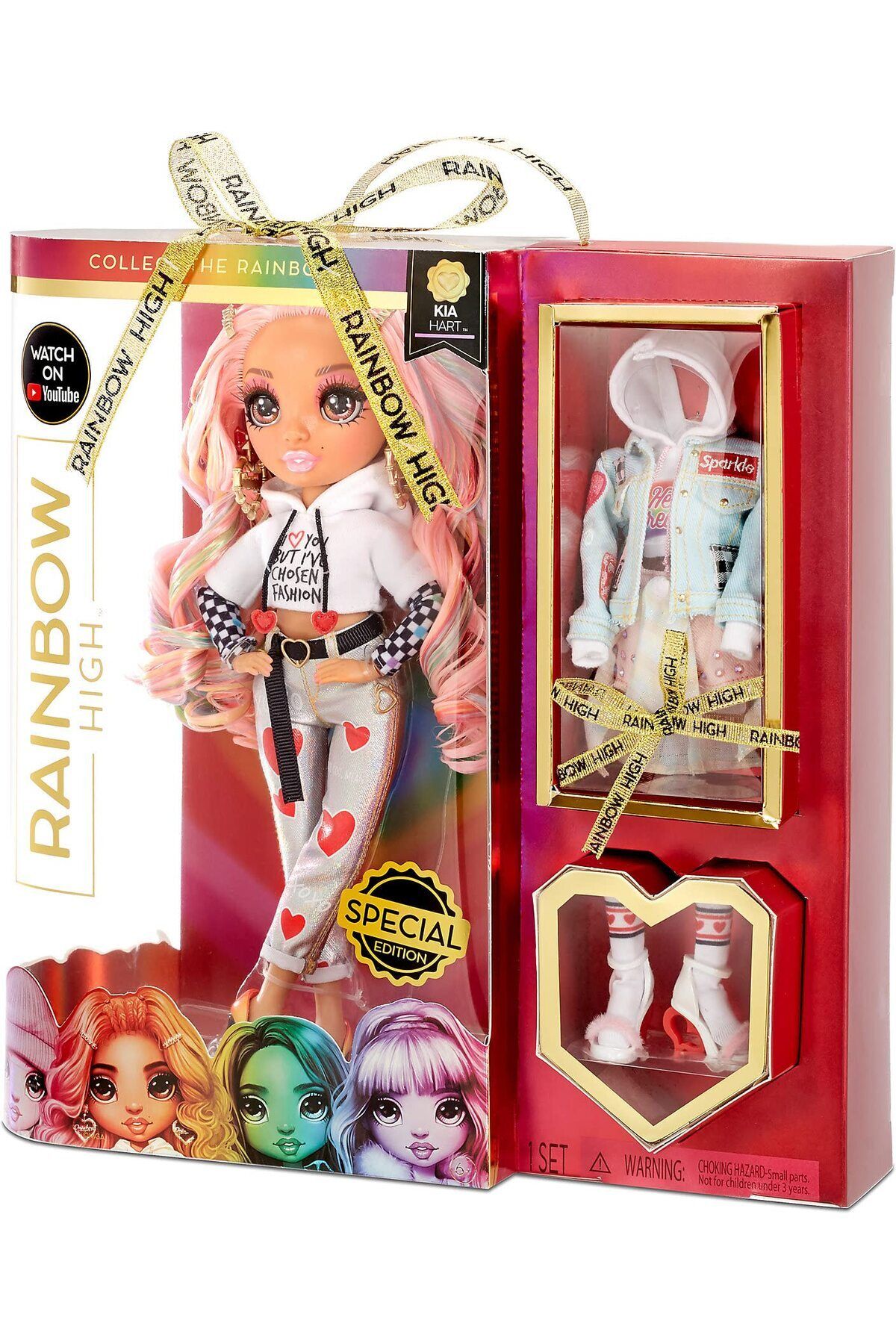 Rainbow High-My Runway Friend Amaya Raine | 24-inch Fashion Doll | 25 Accessories | Doll Playset | Stylish 2
