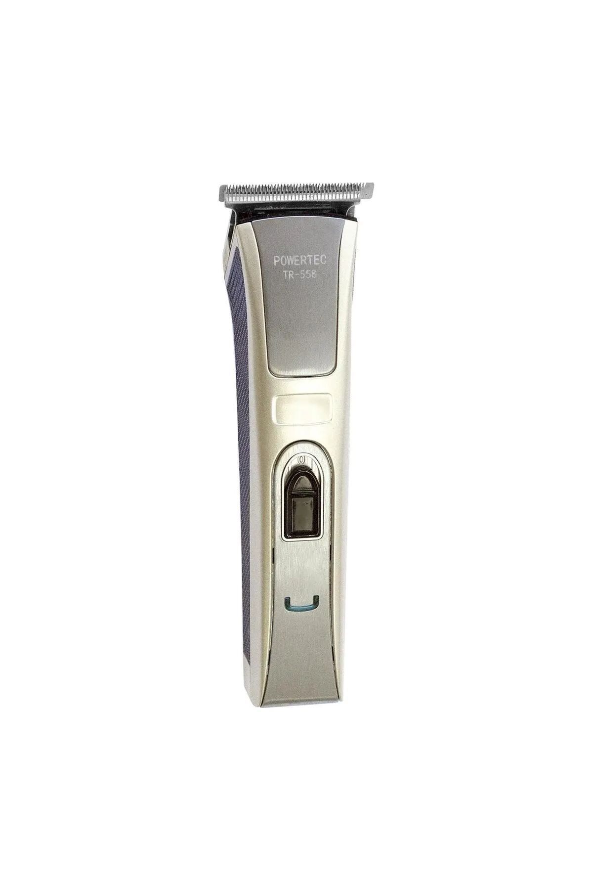 ماشین اصلاح نود برقی Tr 558 ریش موی حرفه ای و تراش بدن پاورتچ  Powertec