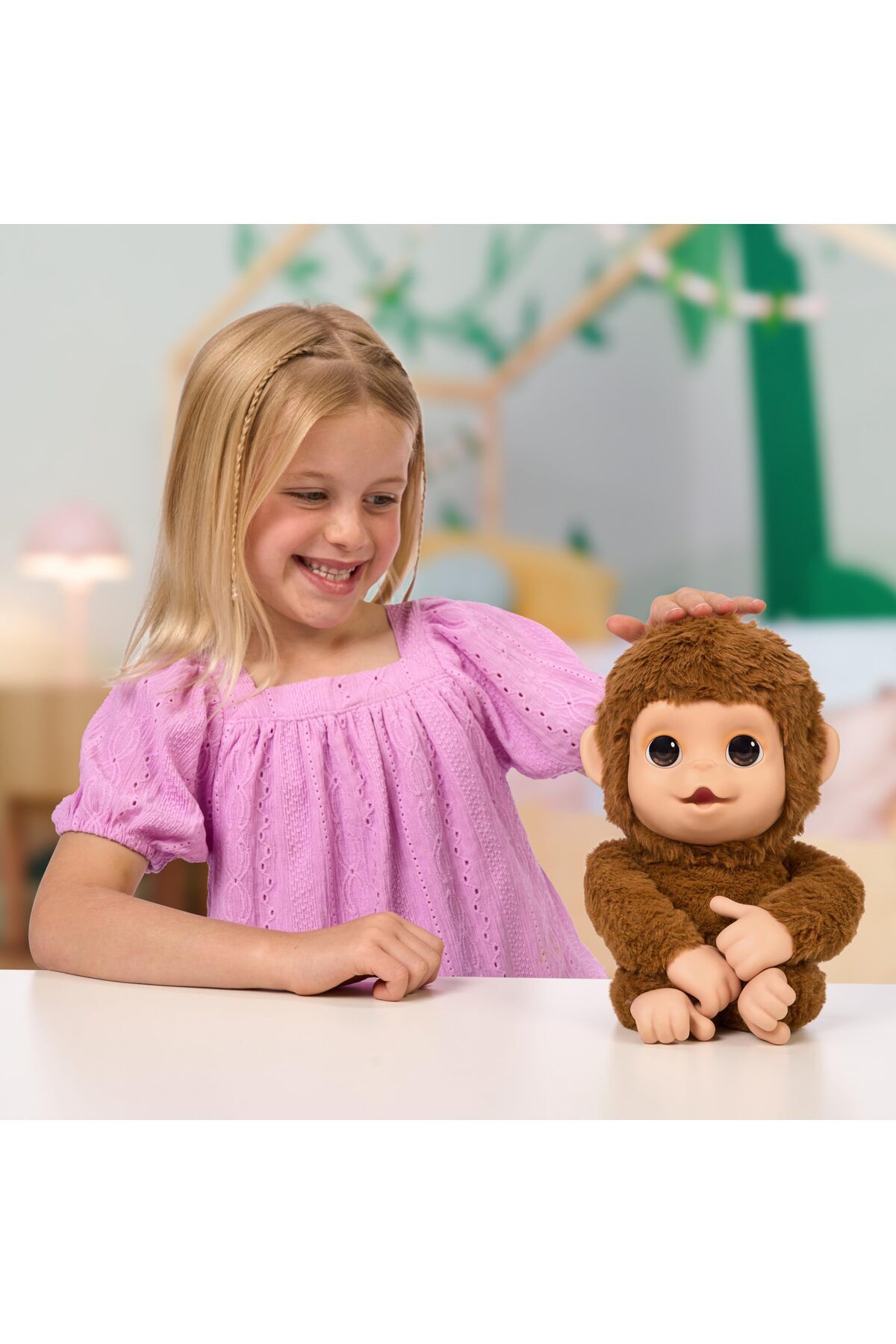LITTLE LIVE PETS-My Baby Monkey | Adorable Pet Monkey | 50 Sounds/reactions | Interactive Toy | Cute 5