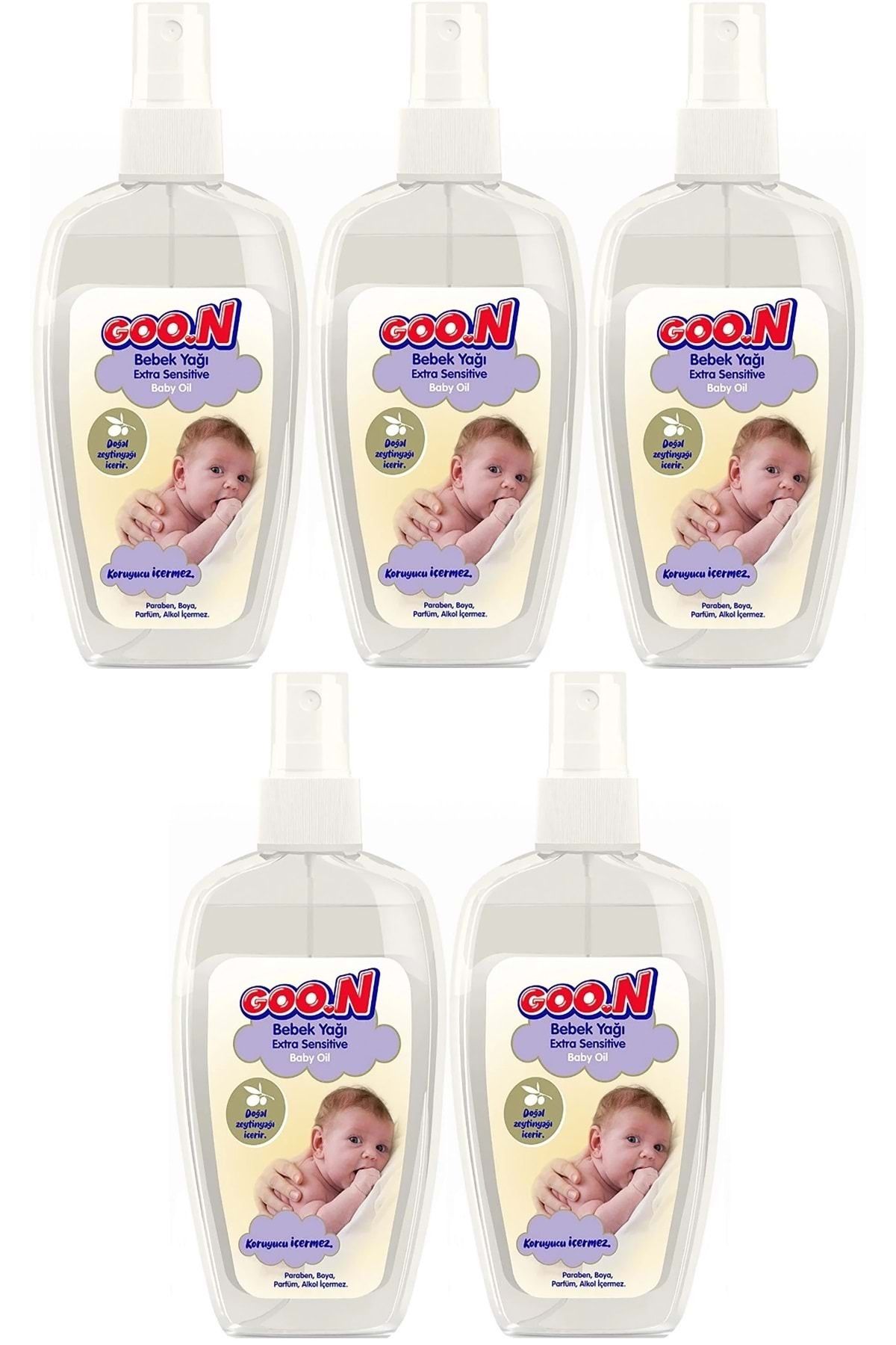 Goo.n Goon Bebek Yağı 200ML Ekstra Sensitive/Hassas (5 Li Set)