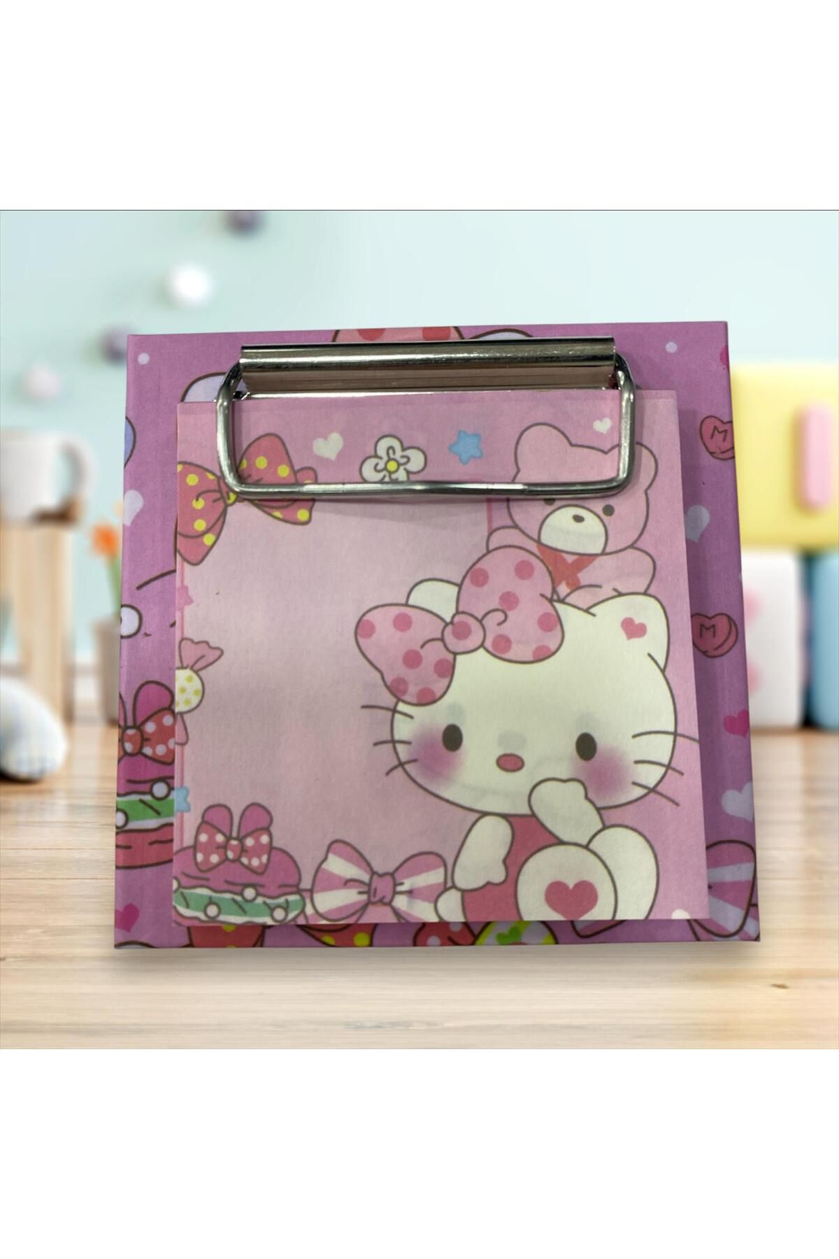 tüftürük Hello Kitty Mini Sekreterlik Post-it Hediyeli