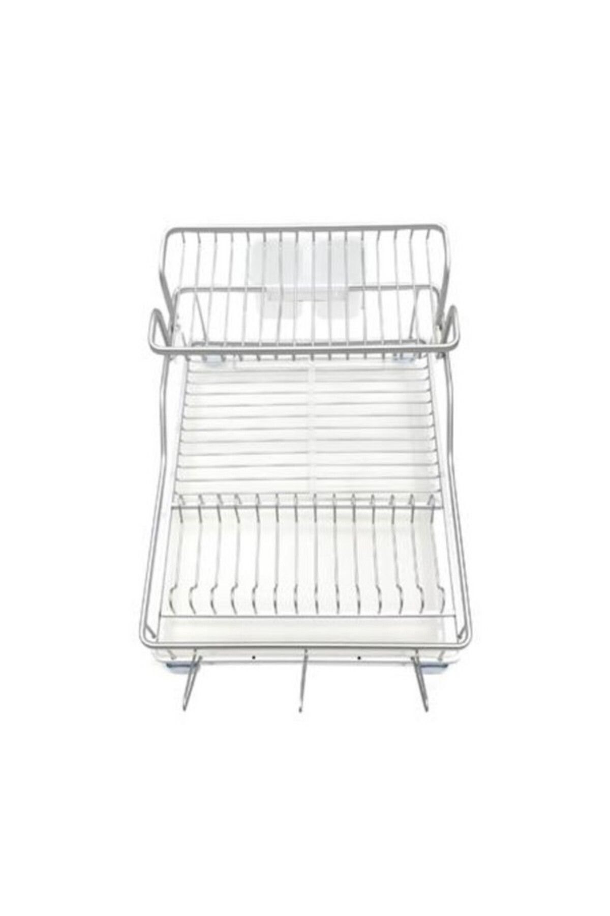 Parfait-2-Tier Easy Clean Separate Sections Dish Rack 27.3 x 59.7cm 2