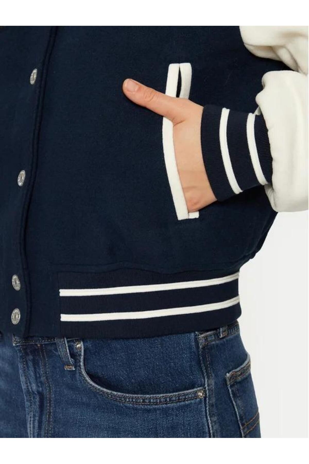 Tommy Hilfiger-Kurtka Tjw Wool Varsity - rozmiar rozszerzony 5