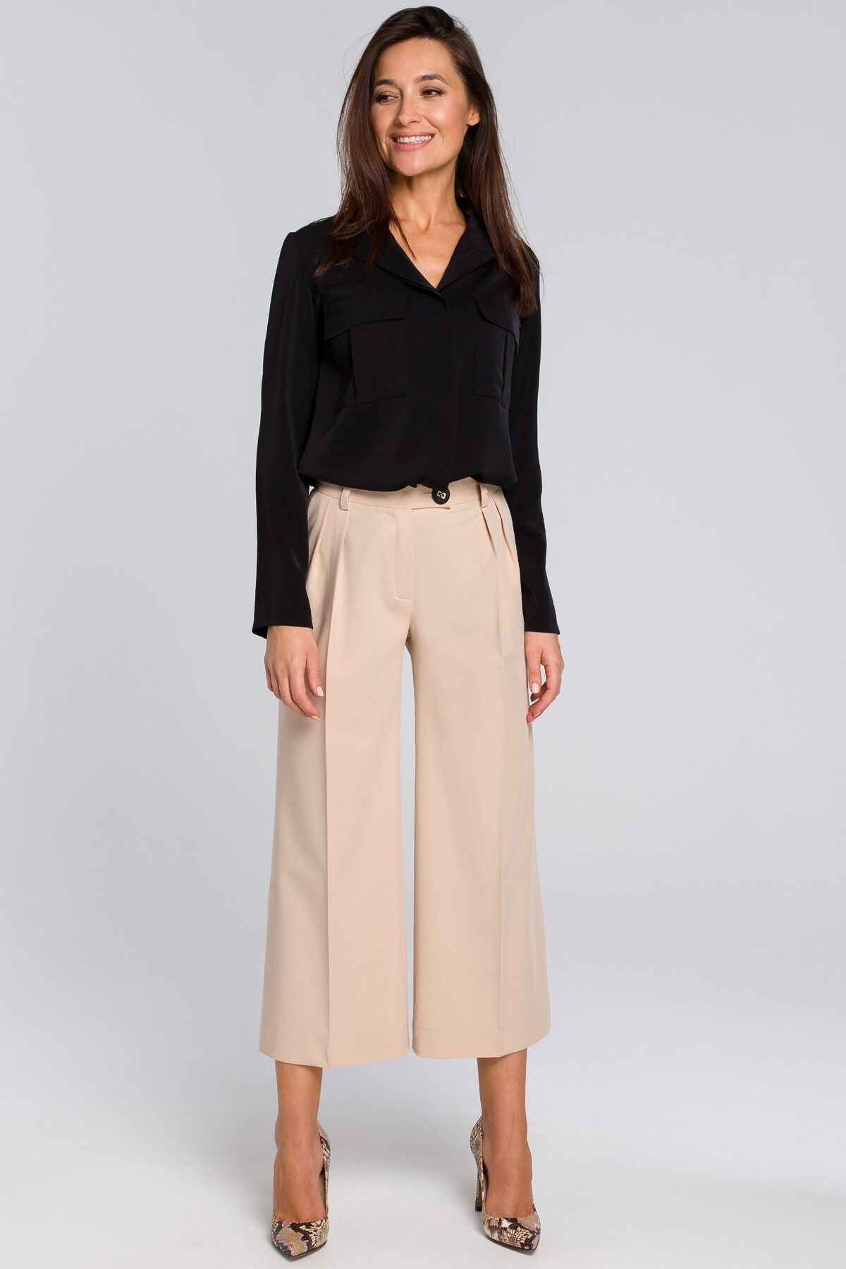 Stylove-Dámske culotte nohavice 1