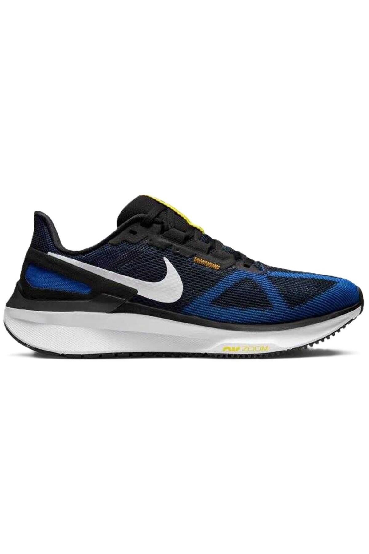 Nike-Air Zoom Structure 25 Running Shoes Walking Running Shoes Navy Blue 2