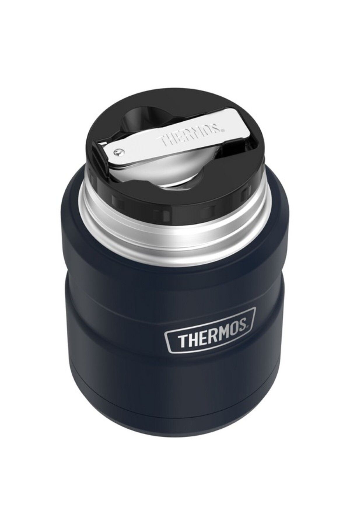 Thermos-وعاء طعام معزول بالفراغ من الفولاذ المقاوم للصدأ مع ملعقة سعة 16 أونصة 2