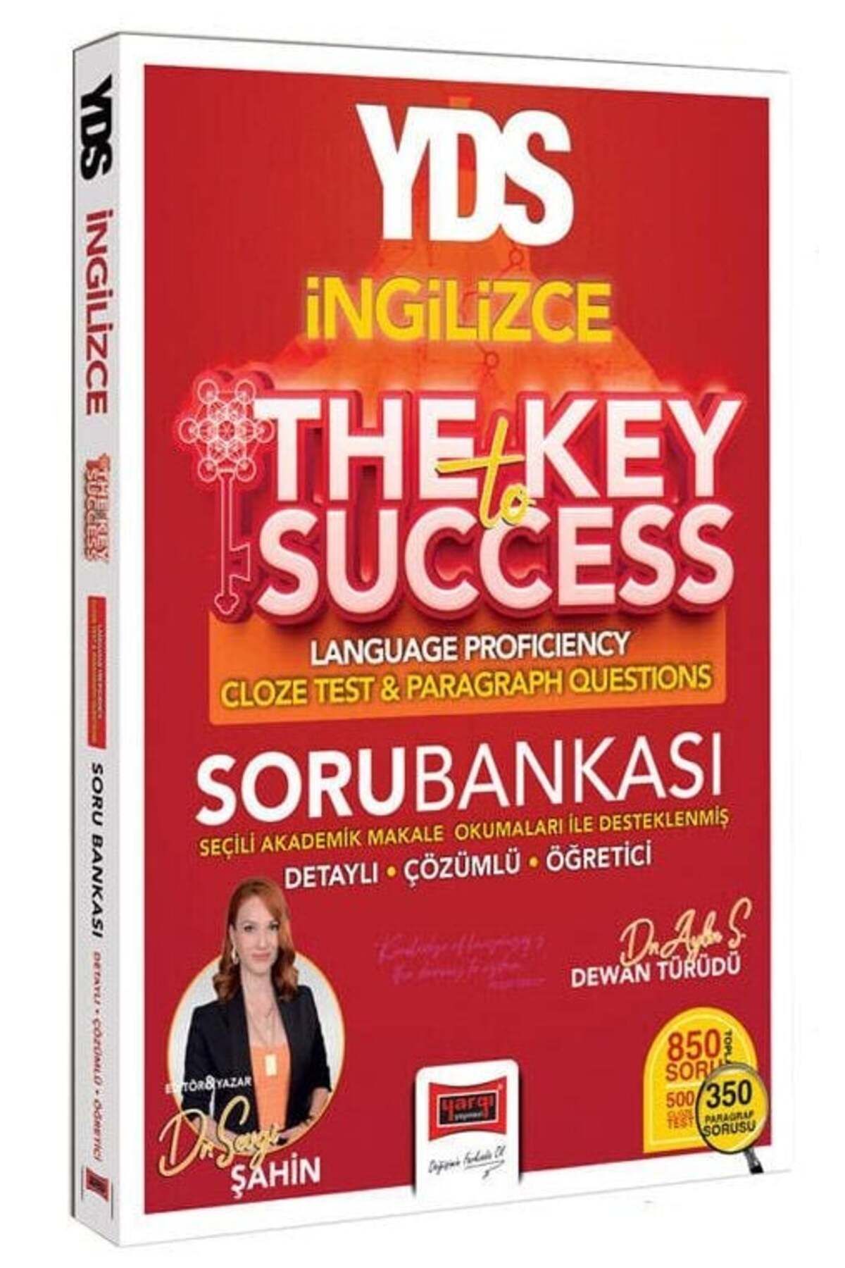 Parlayan Projeler Yargı YDS İngilizce The Key To Success Soru Bankası Language Proficiency Cloze Test Paragraph Quest