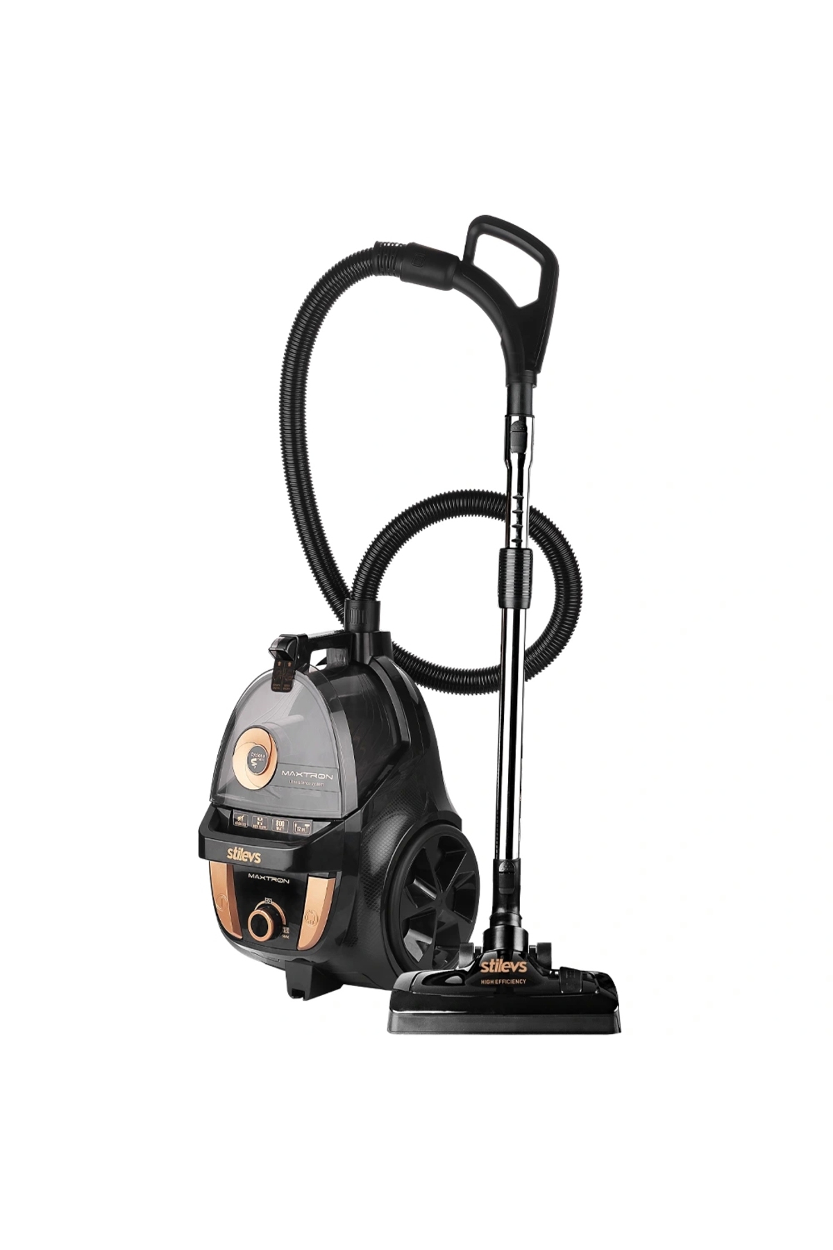 Maxtron Bagless Vacuum Cleaner - Black