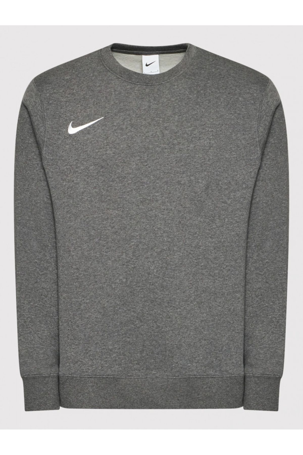 Nike-Grey Raster Unisex Fleece Closed Sweat Cw6902-071 4