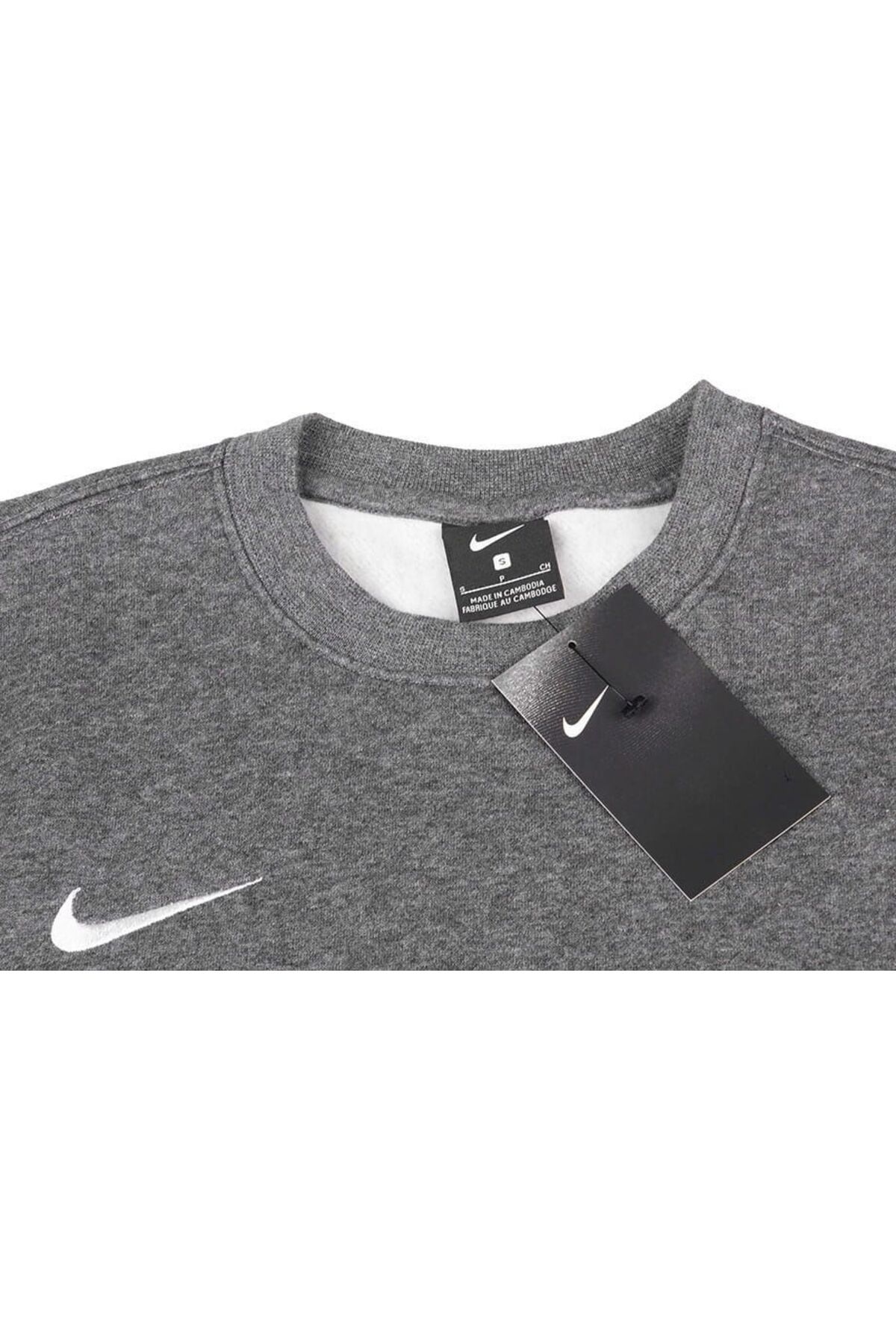 Nike-Sports Sweatshirt - Gray - Slim fit 7