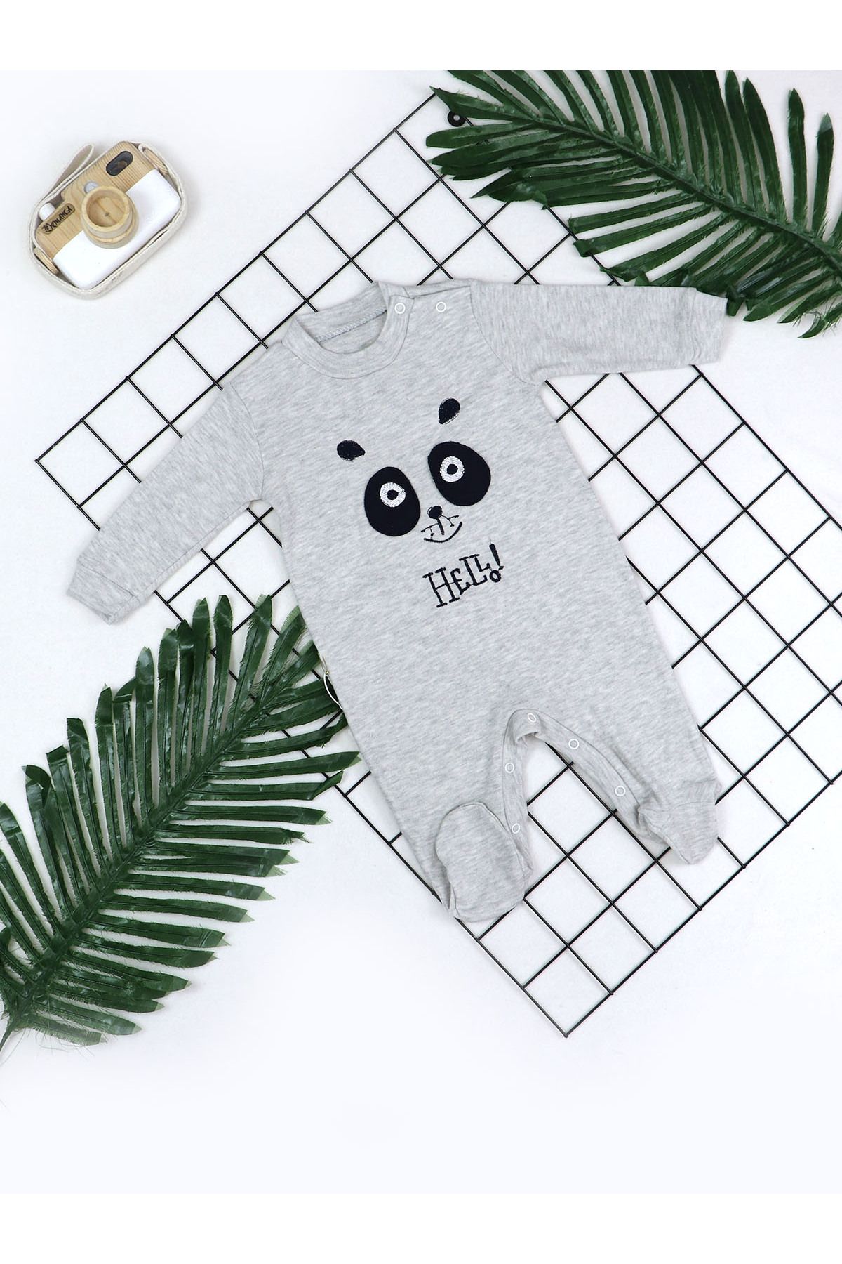 Nehad Bebe-Baby Boy Interlock Cotton Jumpsuit 1