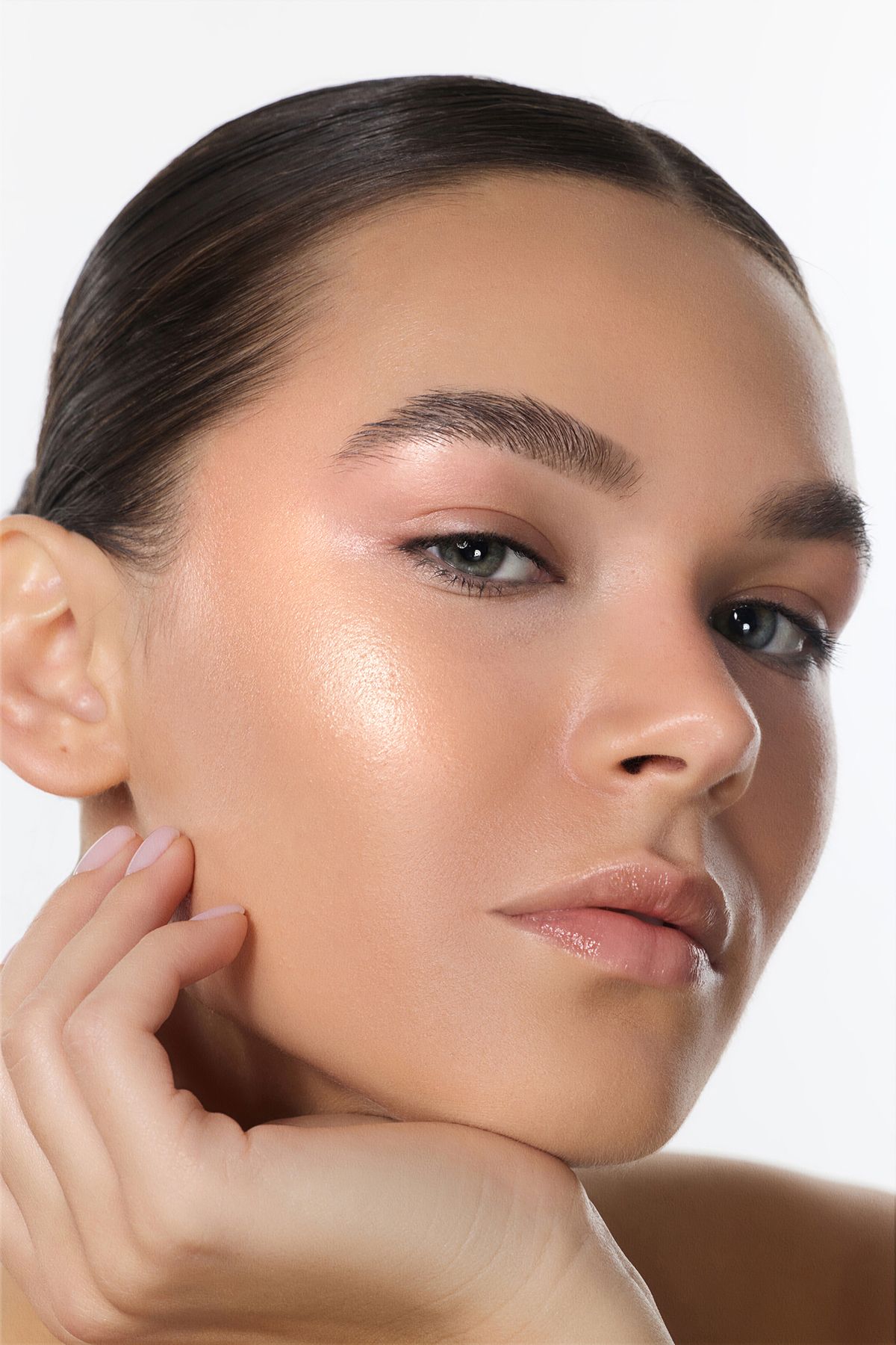 Trendyolmilla Beauty-Mit Kokosnussöl feuchtigkeitsspendender, leuchtender, flüssiger Aufheller Stardust-101 TKZAW25YD00000 6