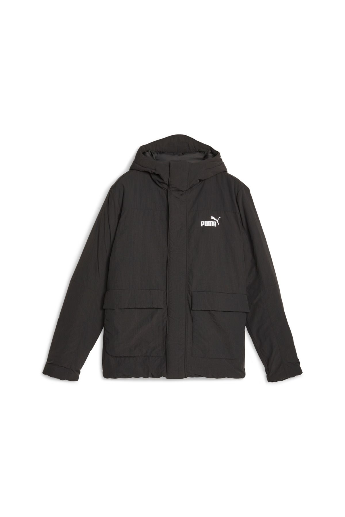 Puma black winter jacket clearance