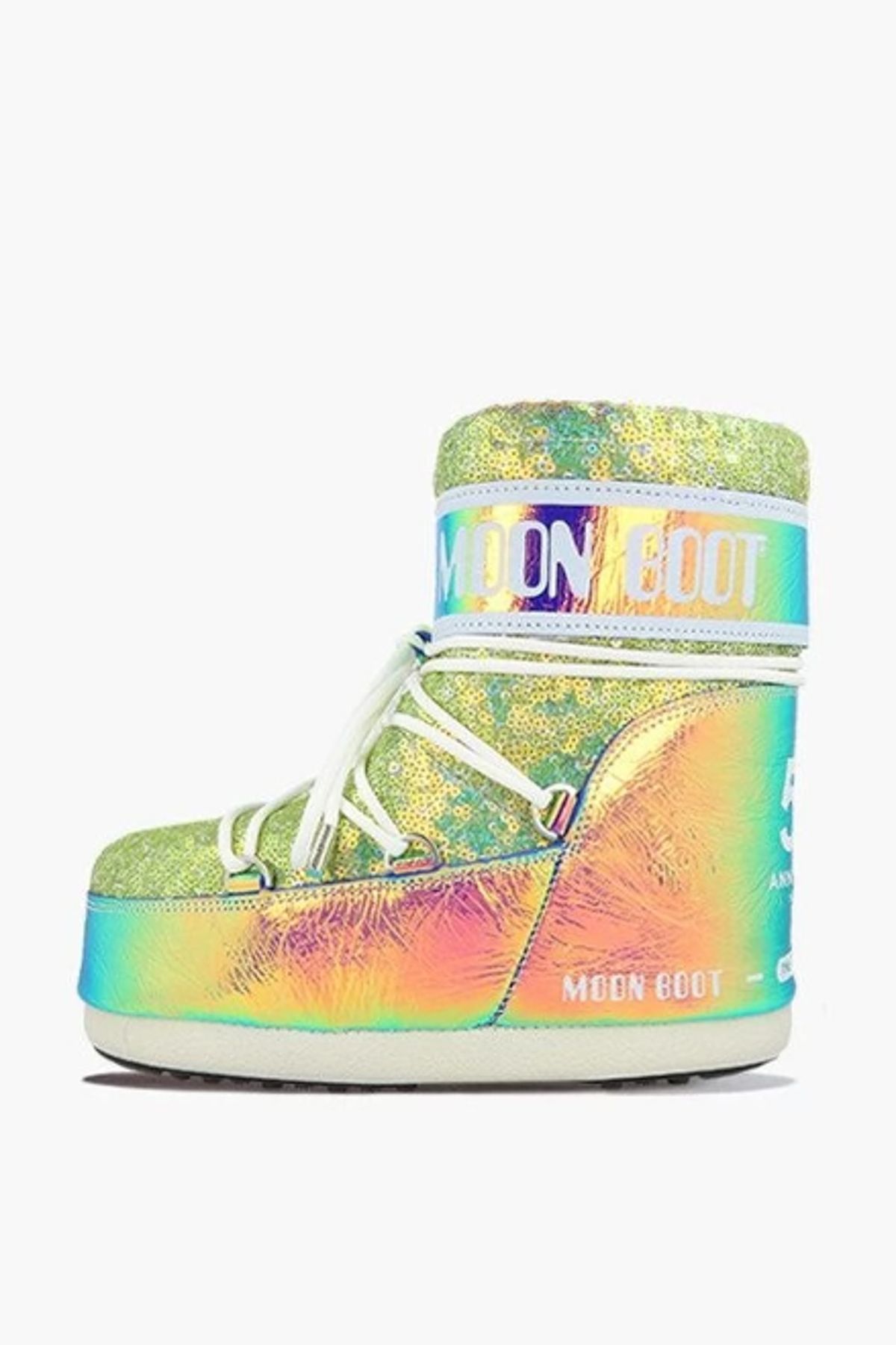MOON BOOT - Mb Classic Low 50 ° Holo Skóra Unisex - 39