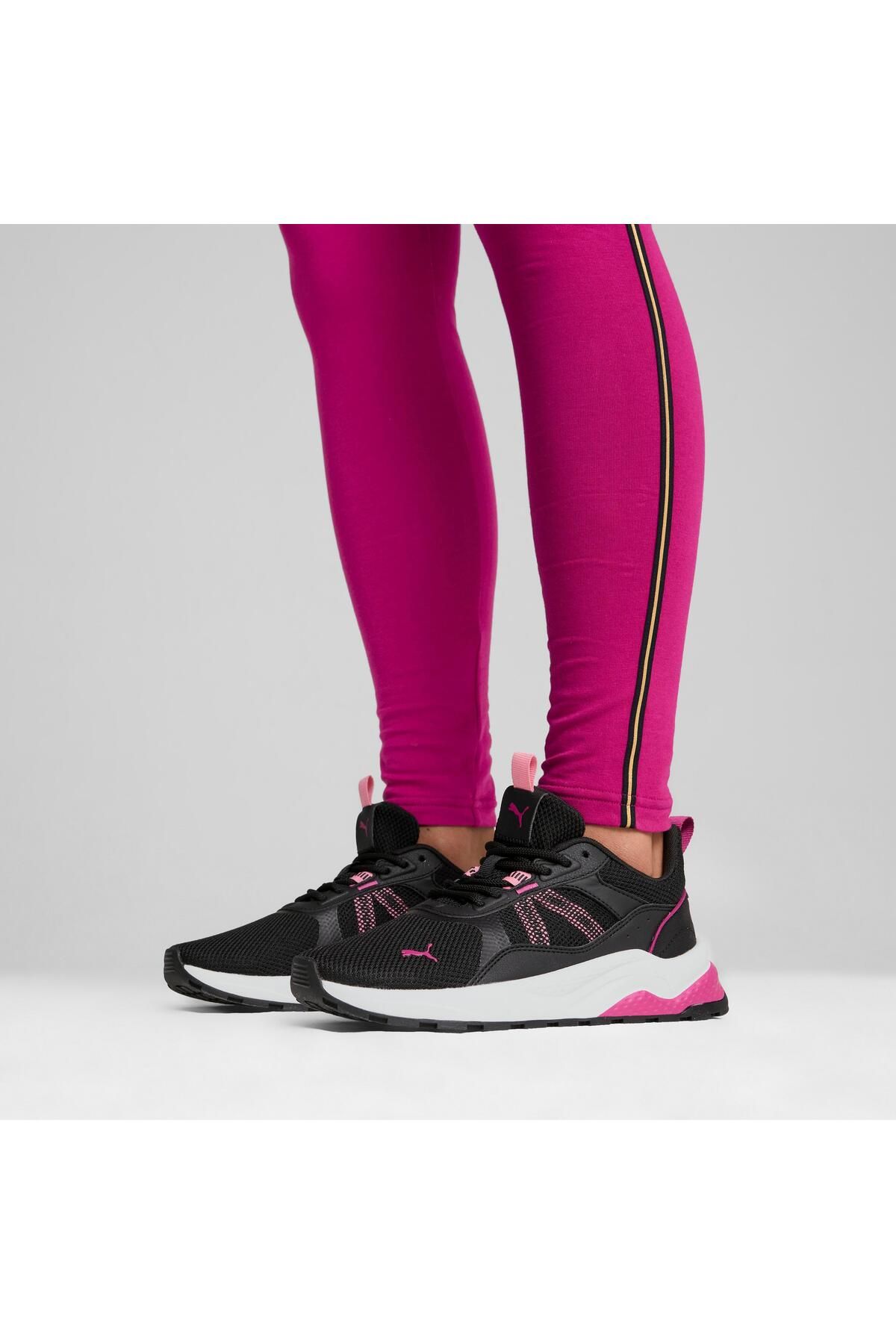Puma-Anzarun 2.0 Puma - Black-Magneta-Gleam-Mau Color Combo 1