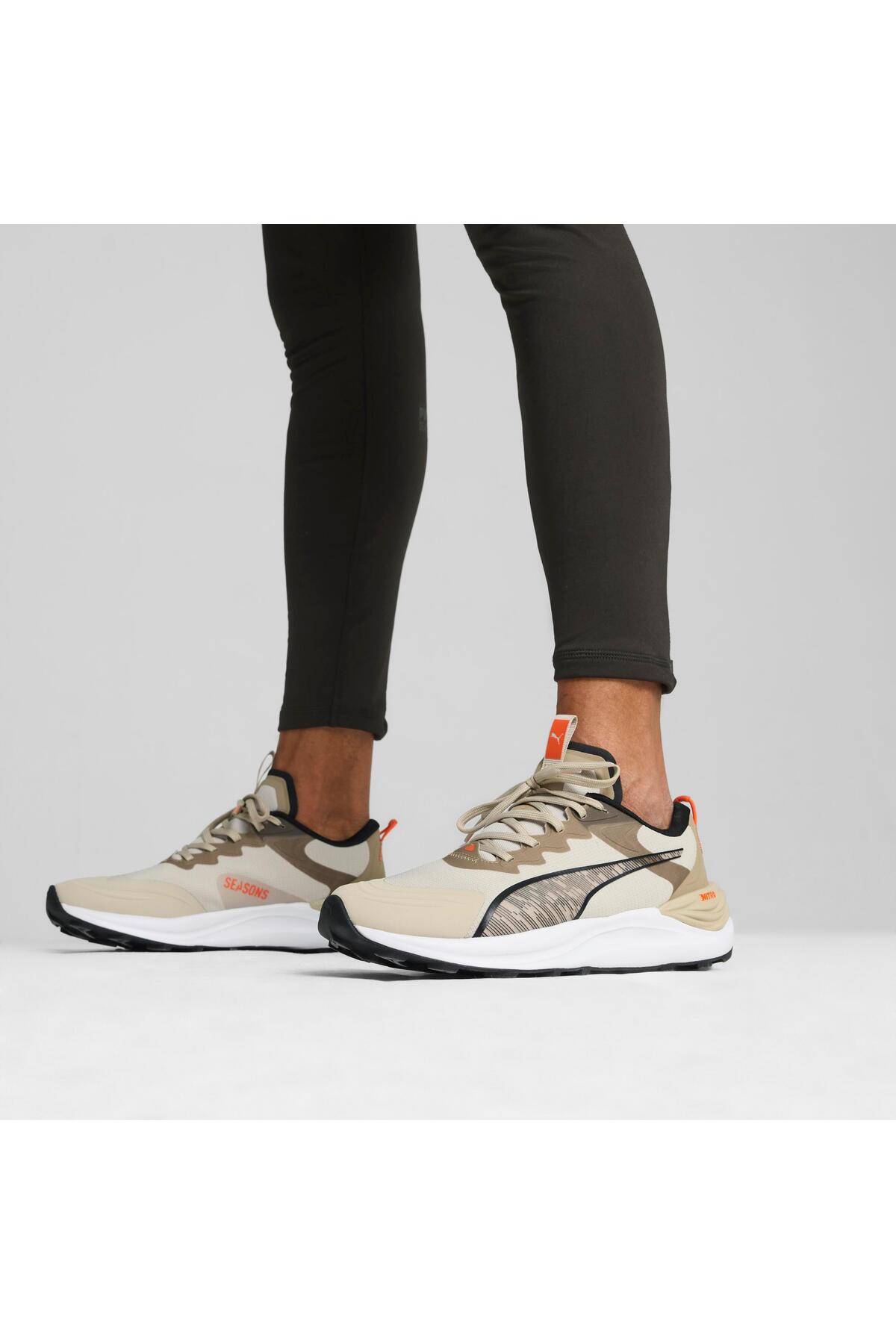 کفش رانینگ پوما Puma Electrify NITRO 3 TR Desert Dust-Oak Bra اورجینال - تصویر 1