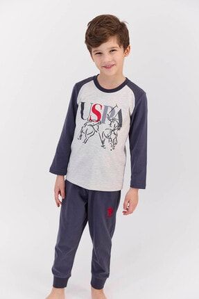 Erkek Çocuk Bejmalanj Pijama Takım US911-22K