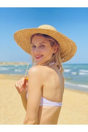 Kadın Hasır Plaj Şapkası orc-21115