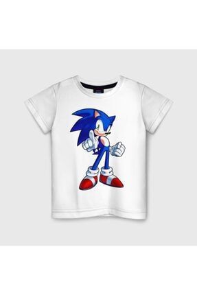 Sonic Beyaz Çocuk Tshirt Model 6632 05820