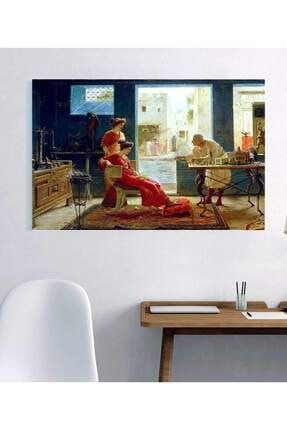 Ettore Forti Kuyumcu Dükkanı Pompei Tablo Ev Oda Dekorasyon mrj1503