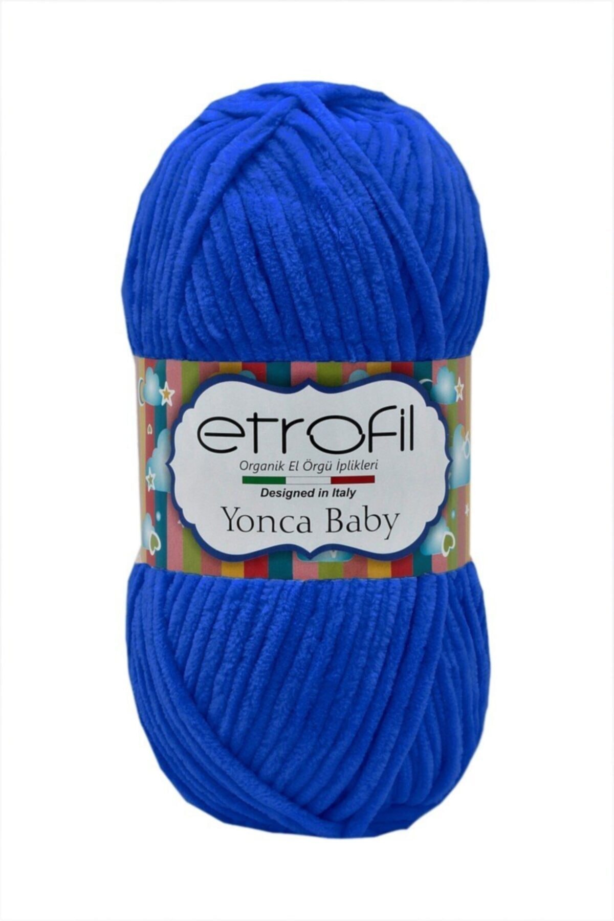 Yonca Baby Velvet Rope 70521 Saxe Blue - 5 pcs/Pack