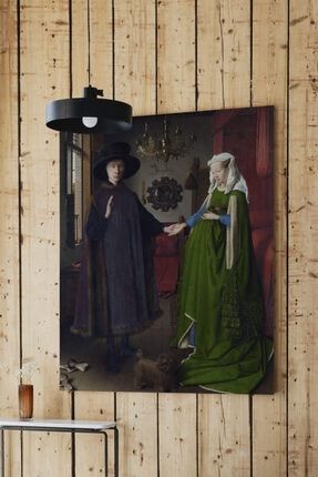 Jan Van Eyck - Arnolfini'nin Evlenmesi Kanvas Tablo DB-C0143