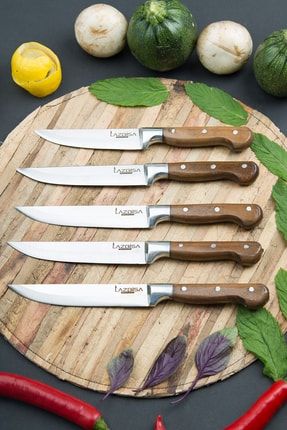 Mutfak Bıçak Seti Et Meyve Sebze Ekmek Bıçağı 5Li Set ( 1-2-2-3-3 ) Sebze207